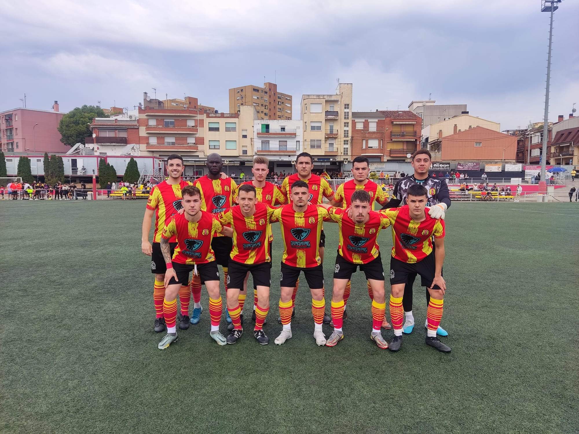 Empat del Veinti contra el segon classificat. FOTO: Cedida Empat del Veinti contra el segon classificat. FOTO: Cedida