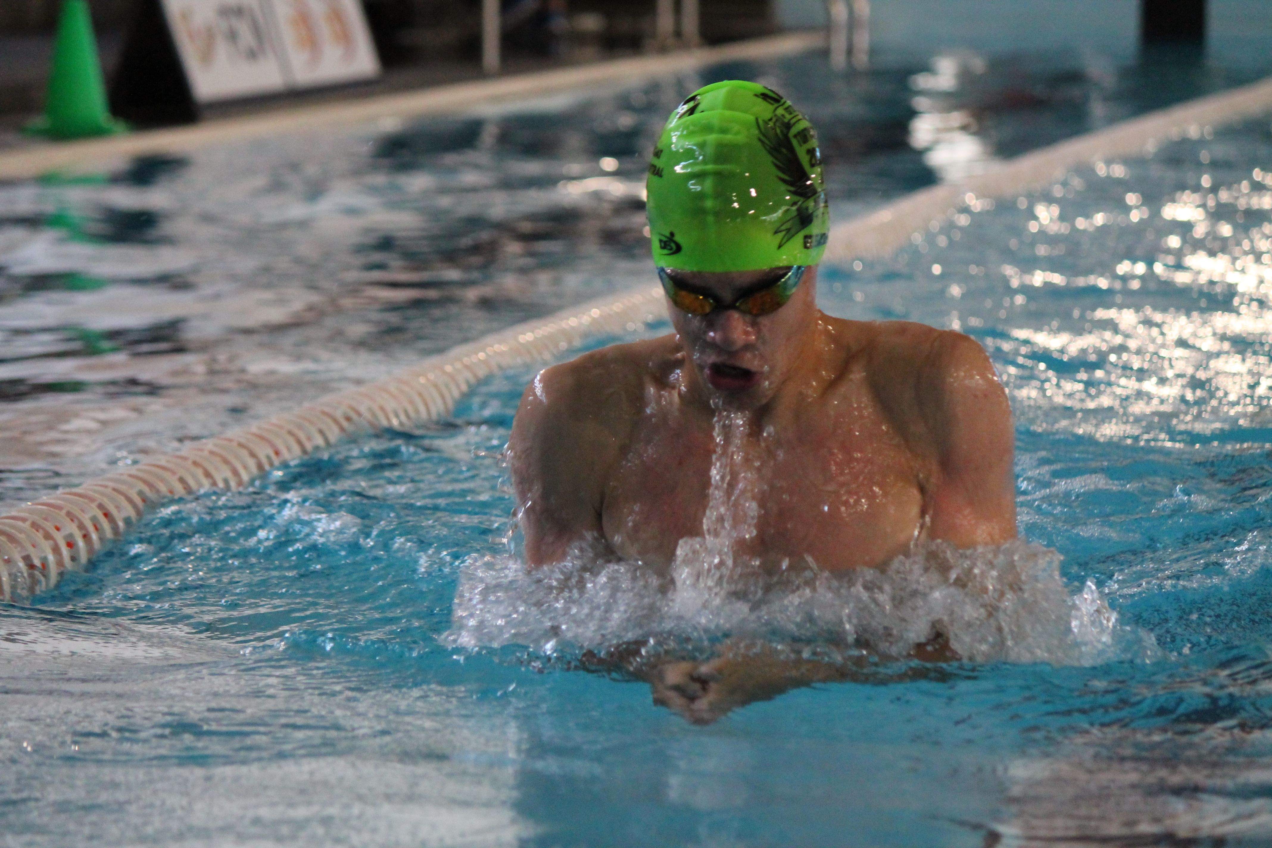 El Pol Ramos, del CN Rubí, va quedar en primer lloc en les dues proves individuals disputades aquest cap de setmana. FOTO: Cedida