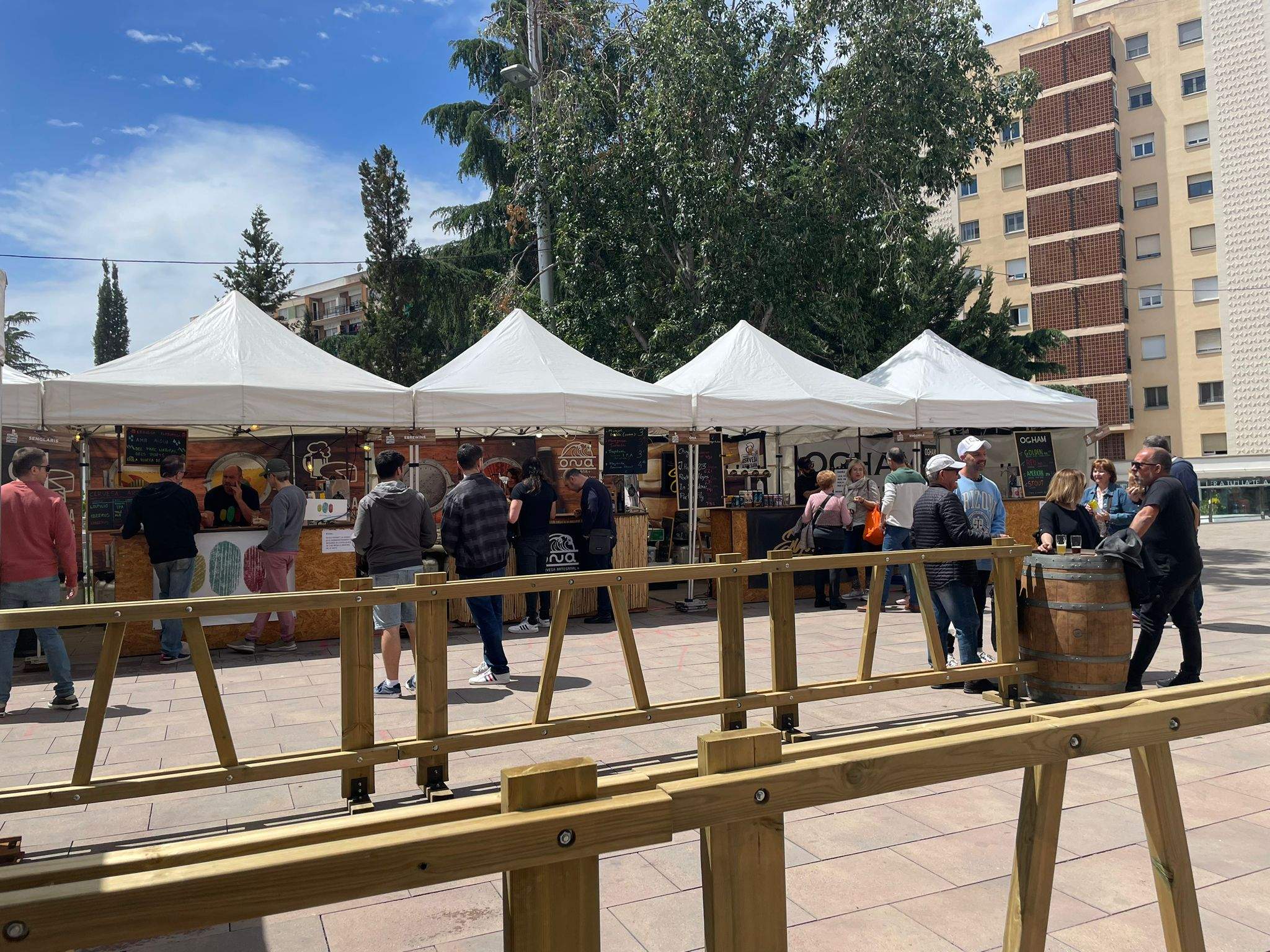 La Fira de la Cervesa Artesana i el Formatge tanca el cap de setmana. FOTO: Pol Peiró.