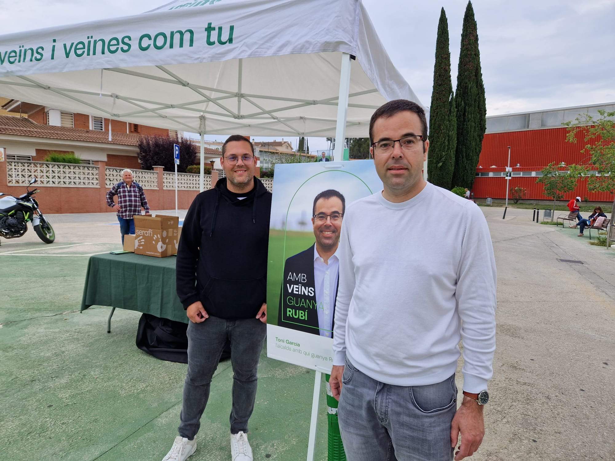 Veïns Per Rubí defensa la necessitat d'una nova piscina municipal a Rubí. FOTO: Cedida