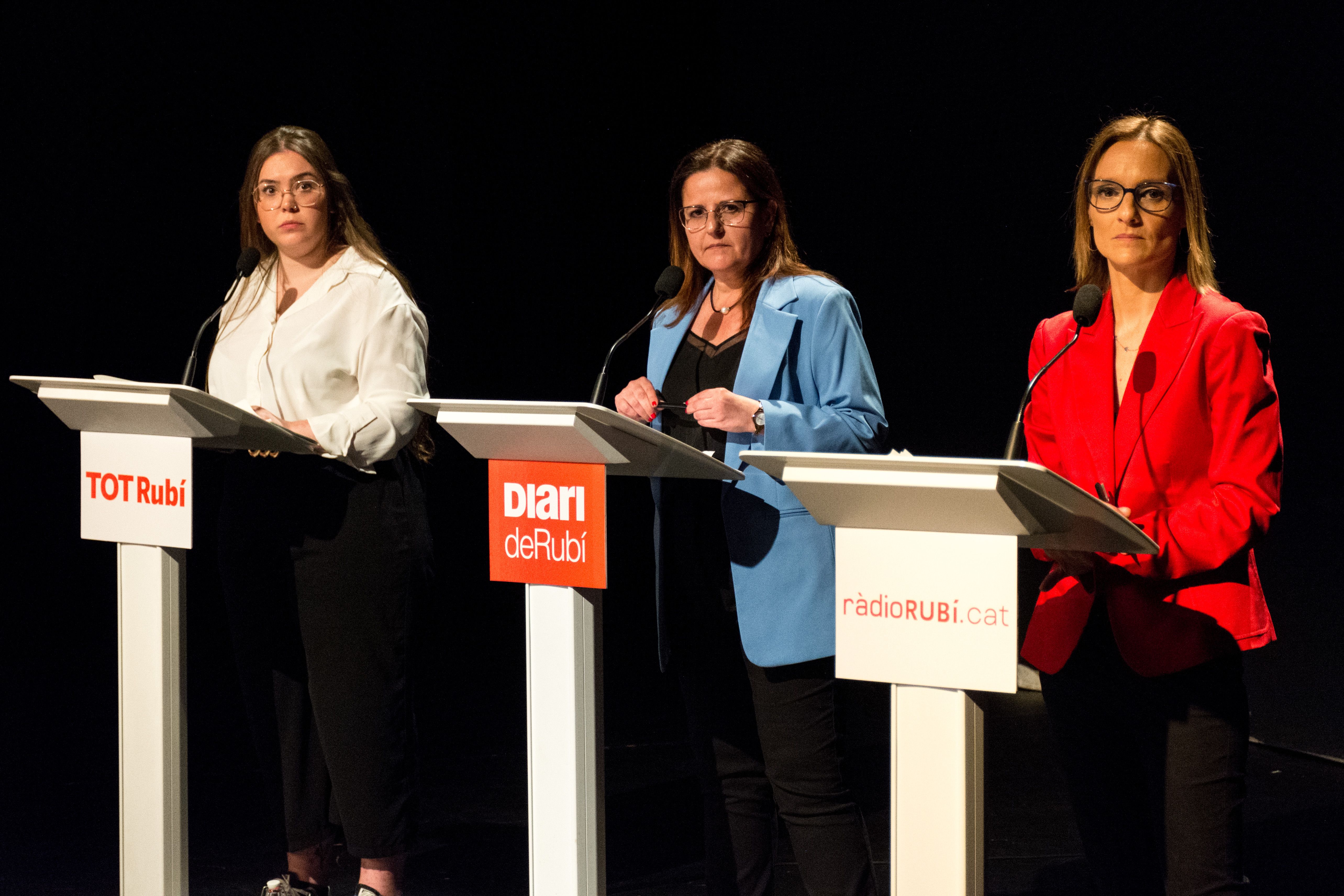 Debat electoral a Rubí 2023. FOTO: Carmelo Jiménez