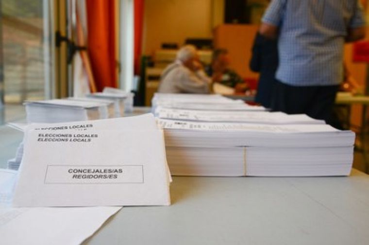 Cau la participació en les eleccions europees gairebé 14 punts a les 18h a Rubí