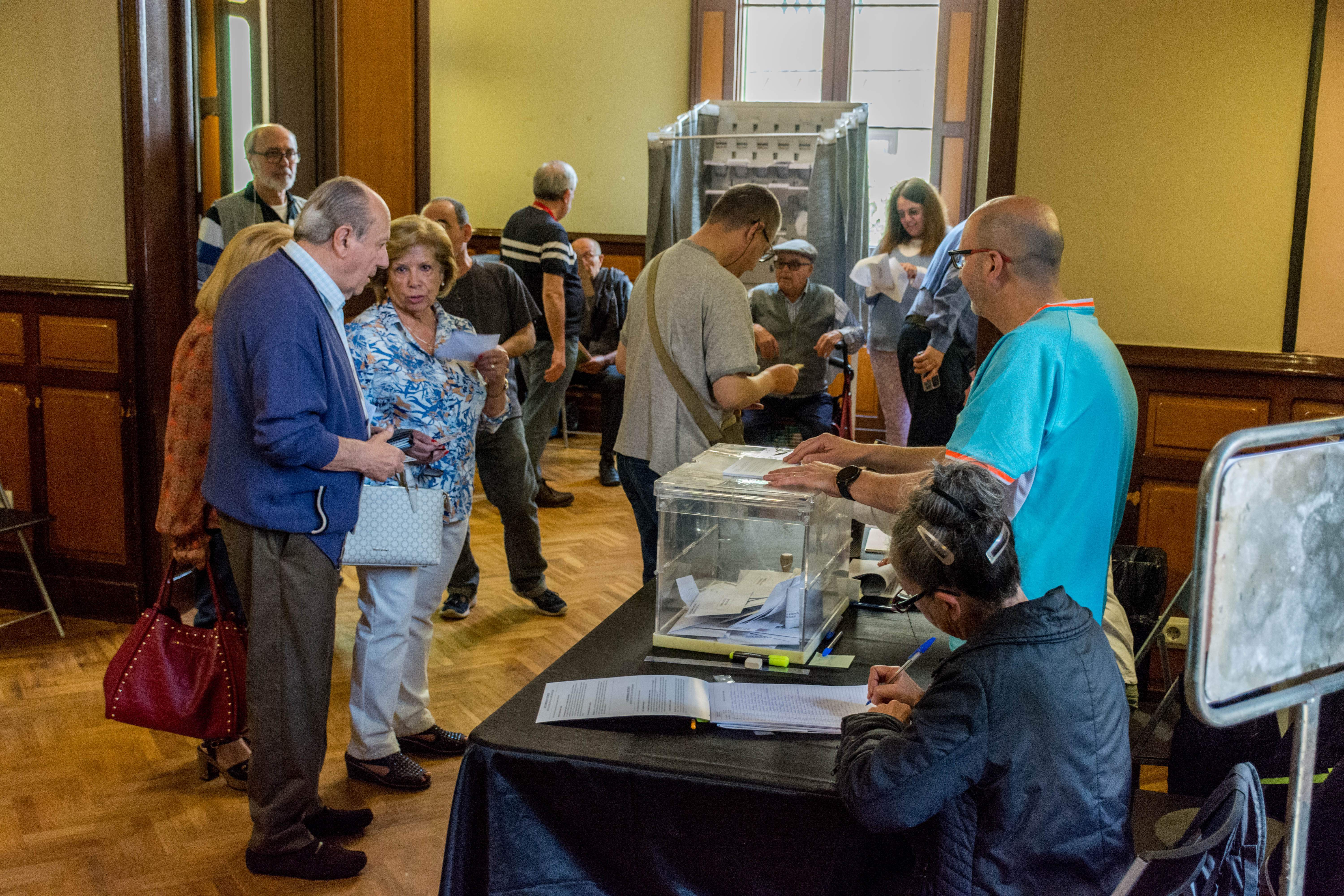 Eleccions municipals a Rubí 2023. FOTO: Carmelo Jiménez