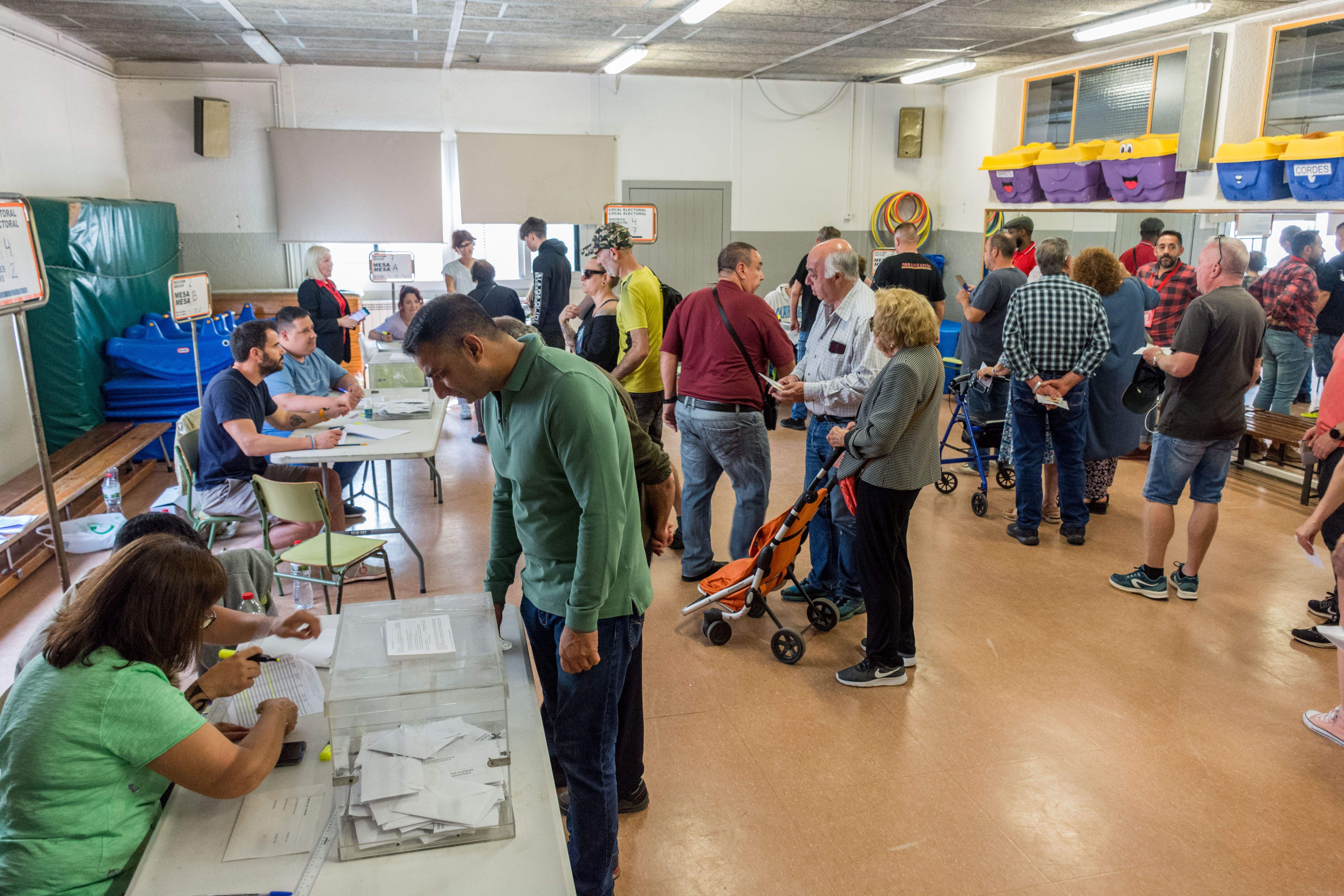 El 28-M a Rubí. FOTO: Carmelo Jiménez