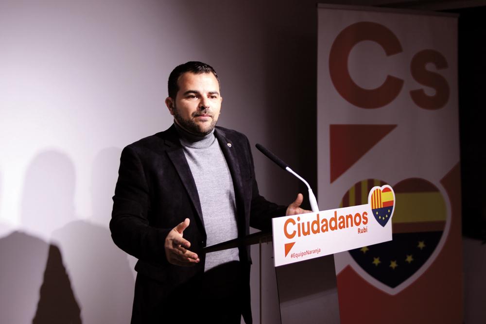 L'alcaldable de Ciutadans a Rubí,  Roberto Martín. FOTO: Cedida.