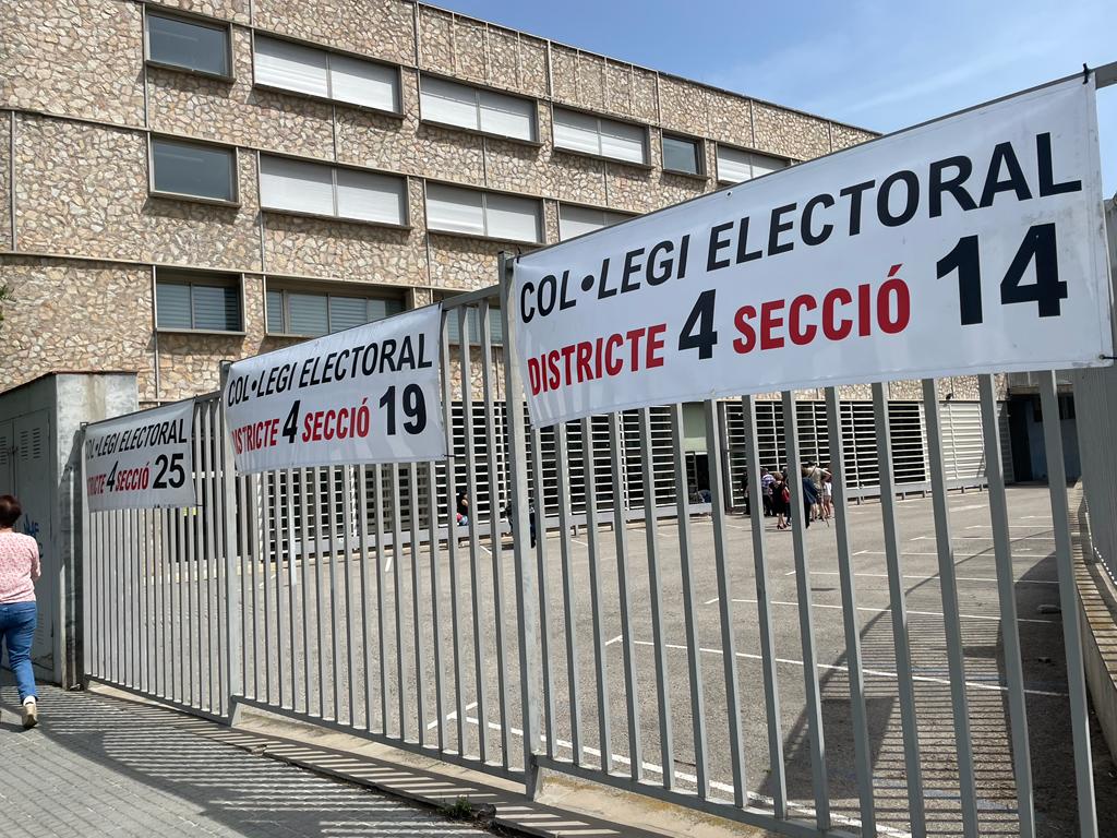 Col·legi electoral a Rubí. FOTO: Redacció.