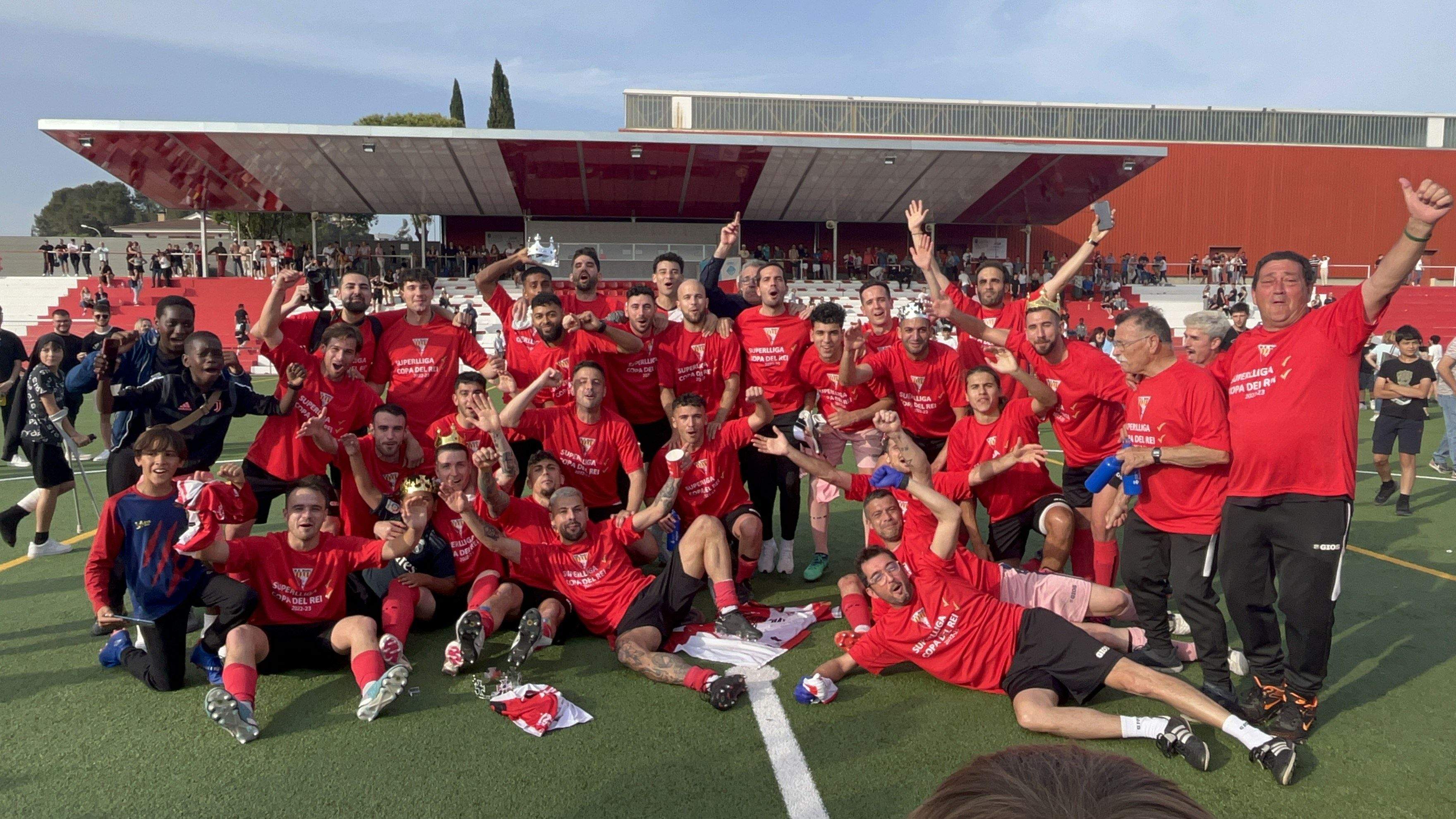 El Rubí s'imposa al Llefià durant l'últim partit de Lliga. FOTO: Cedida/Eric Sales