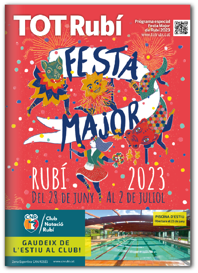 Portada del TOT Rubí Festa Major 2023
