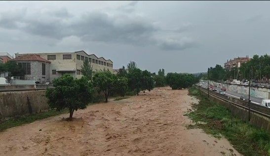 La borrasca Òscar ha passat amb força per Rubí. FOTO: Ajuntament de Rubí
