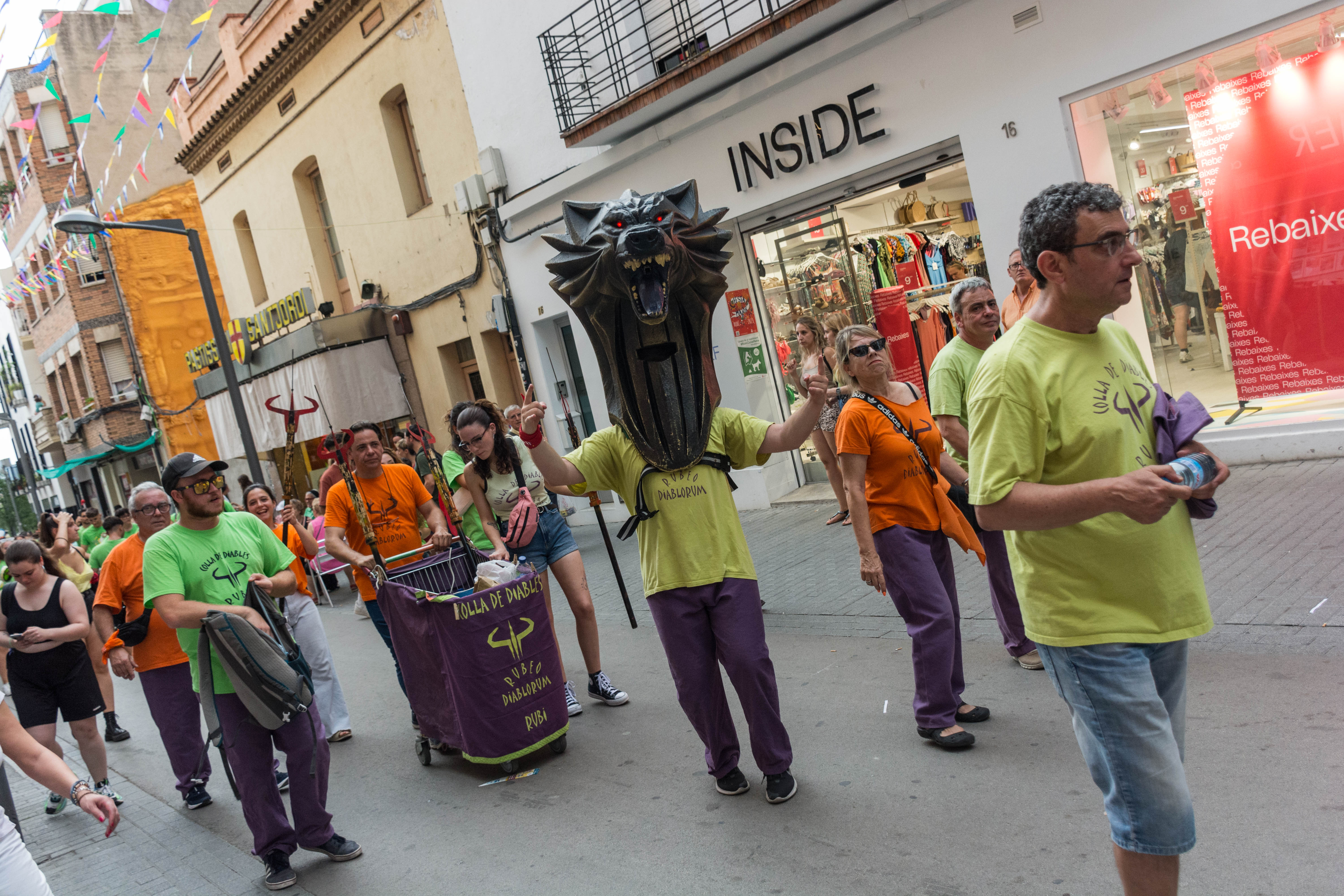 Primer dia de Festa Major Rubí 2023. FOTO: Carmelo Jiménez