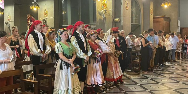 Matí de gegants i missa de Sant Pere Festa Major 2023. FOTO: E.L. Matí de gegants i missa de Sant Pere Festa Major 2023. FOTO: E.L.