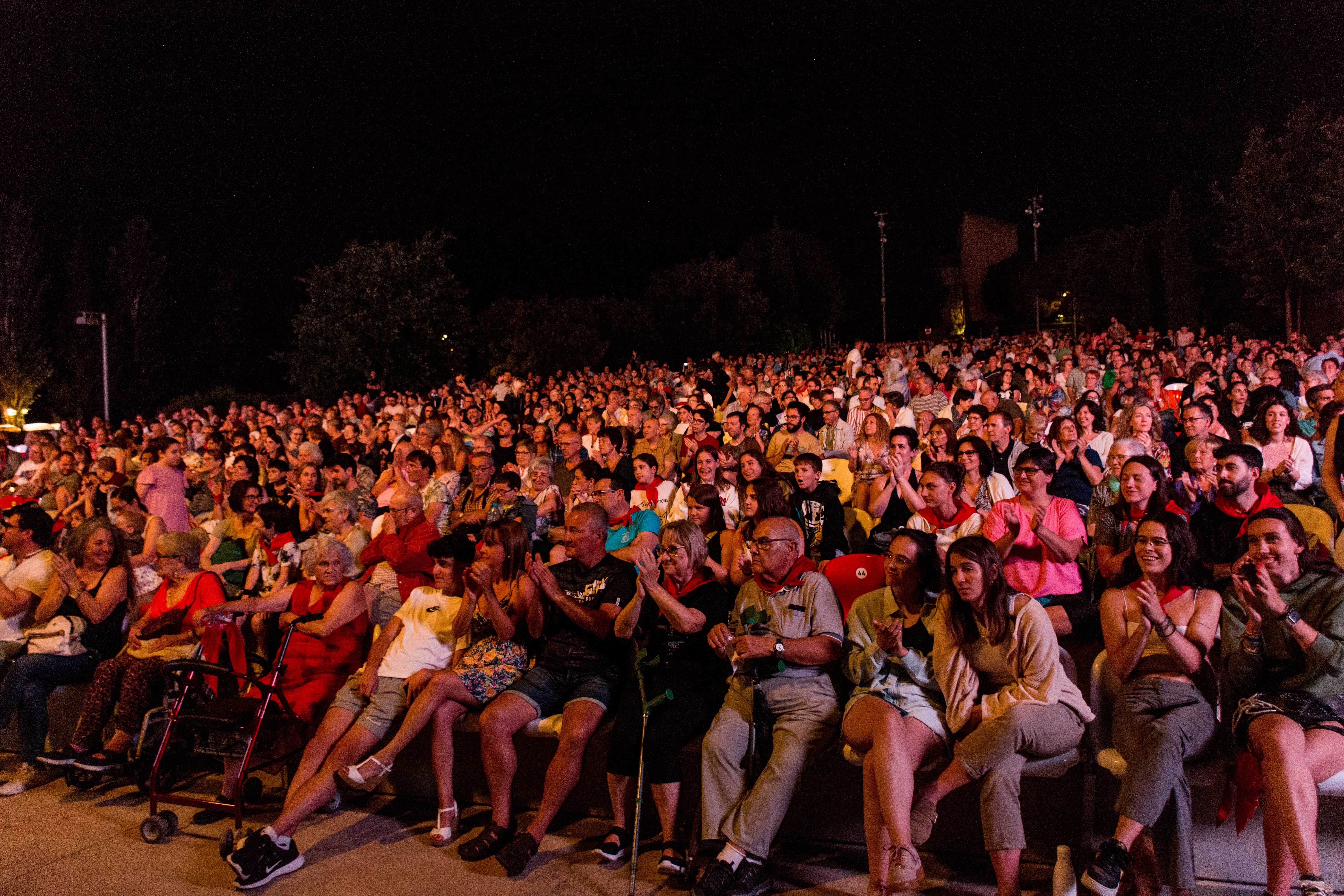 Espectacle de l'Esbart Dansaire per la Festa Major. FOTO: Carmelo Jiménez