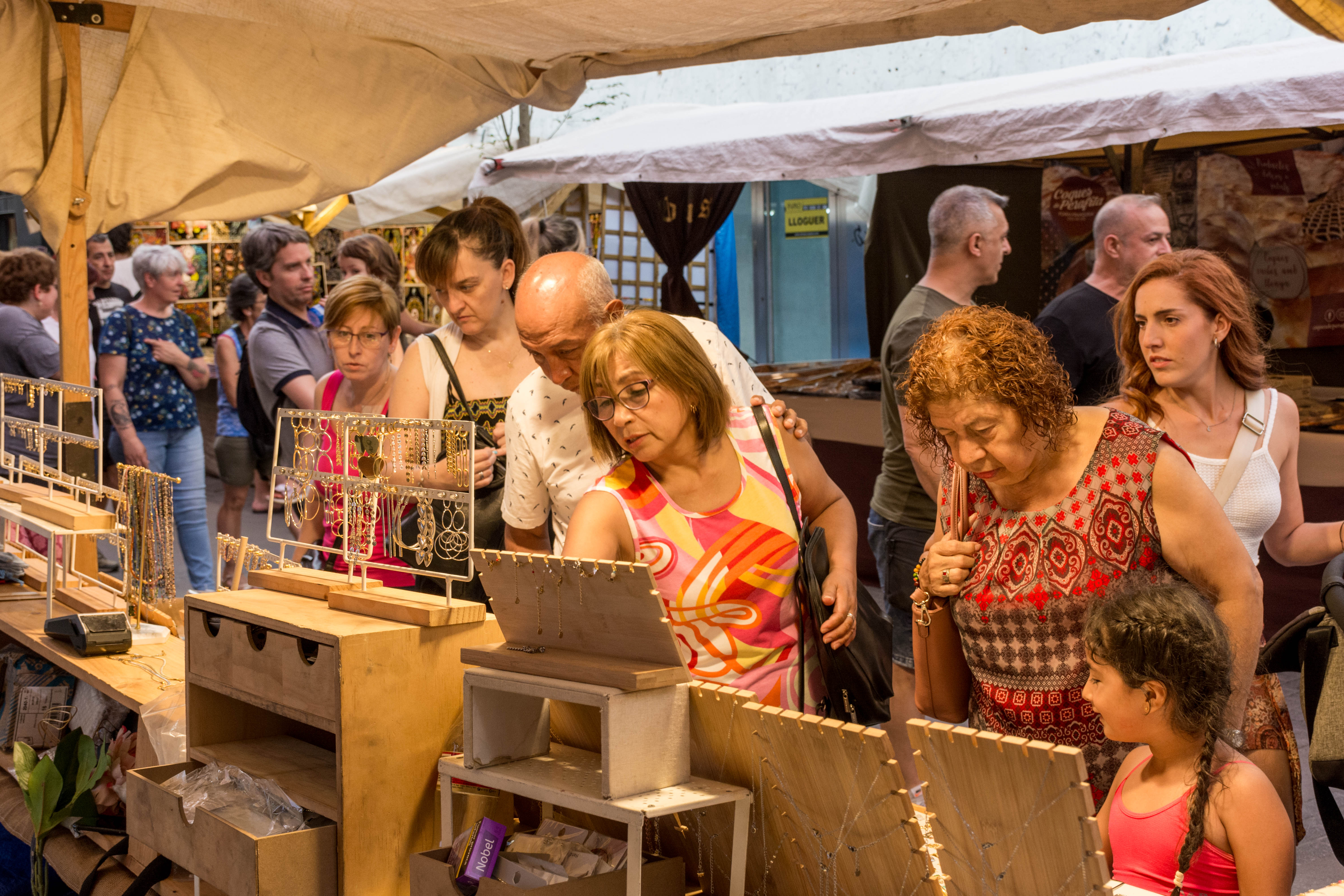 Fira d'atraccions i mercat de la Festa Major. FOTO: Carmelo Jiménez