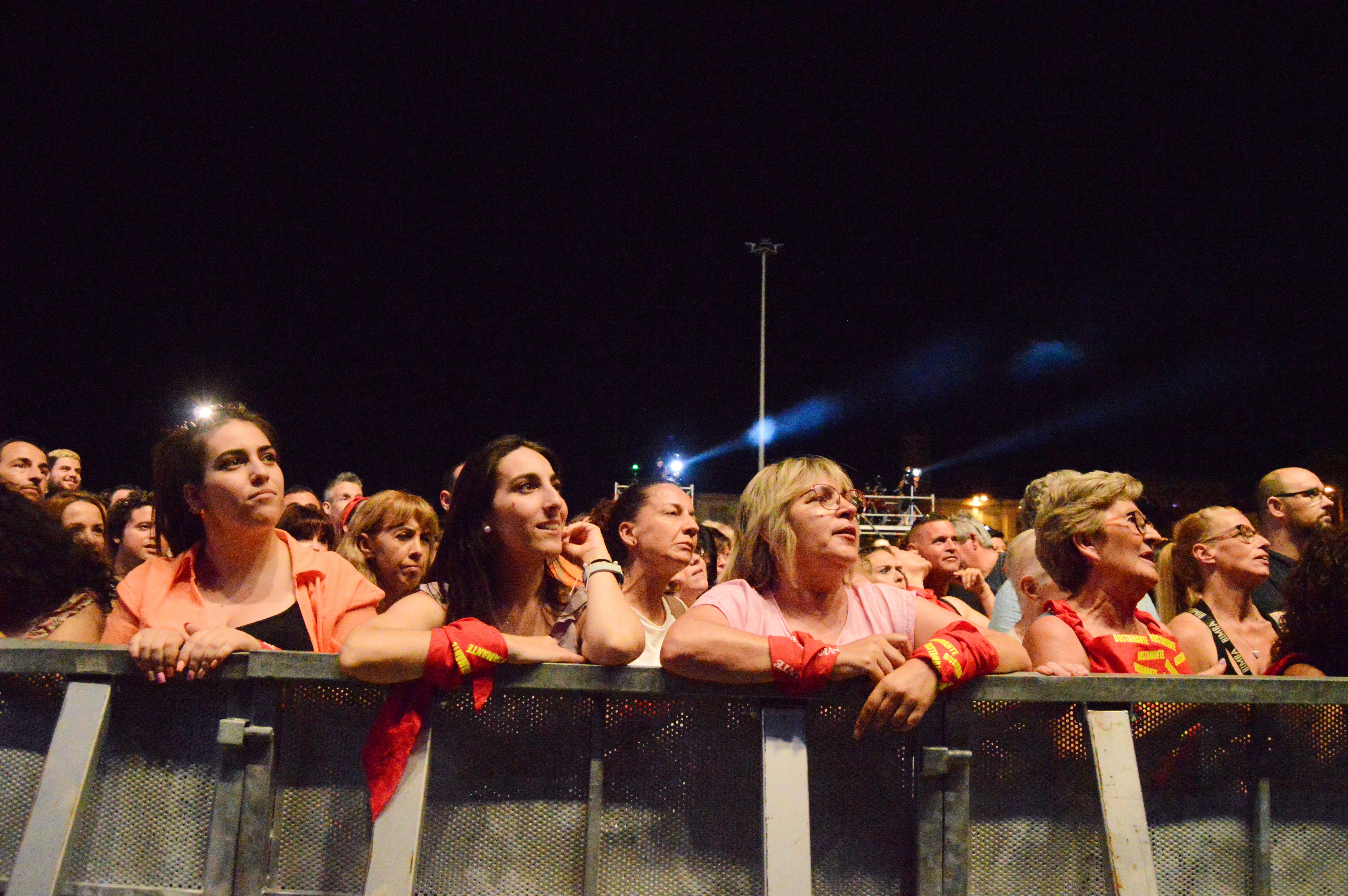 Concert de David Bustamante a l'Escardívol Festa Major 2023. FOTO: Nora Muñoz