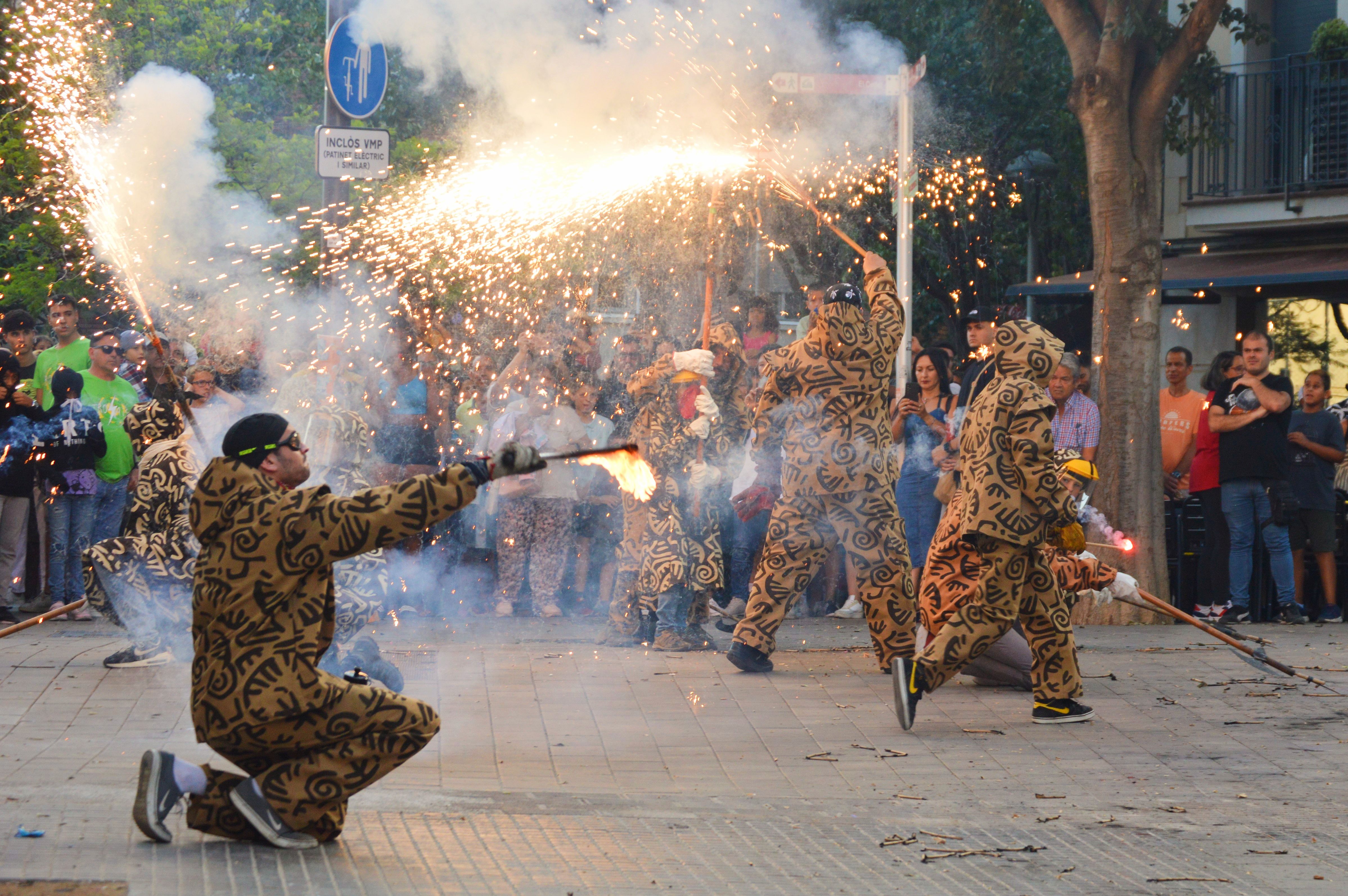 Correfoc infantil Festa Major 2023. FOTO: Nora Muñoz