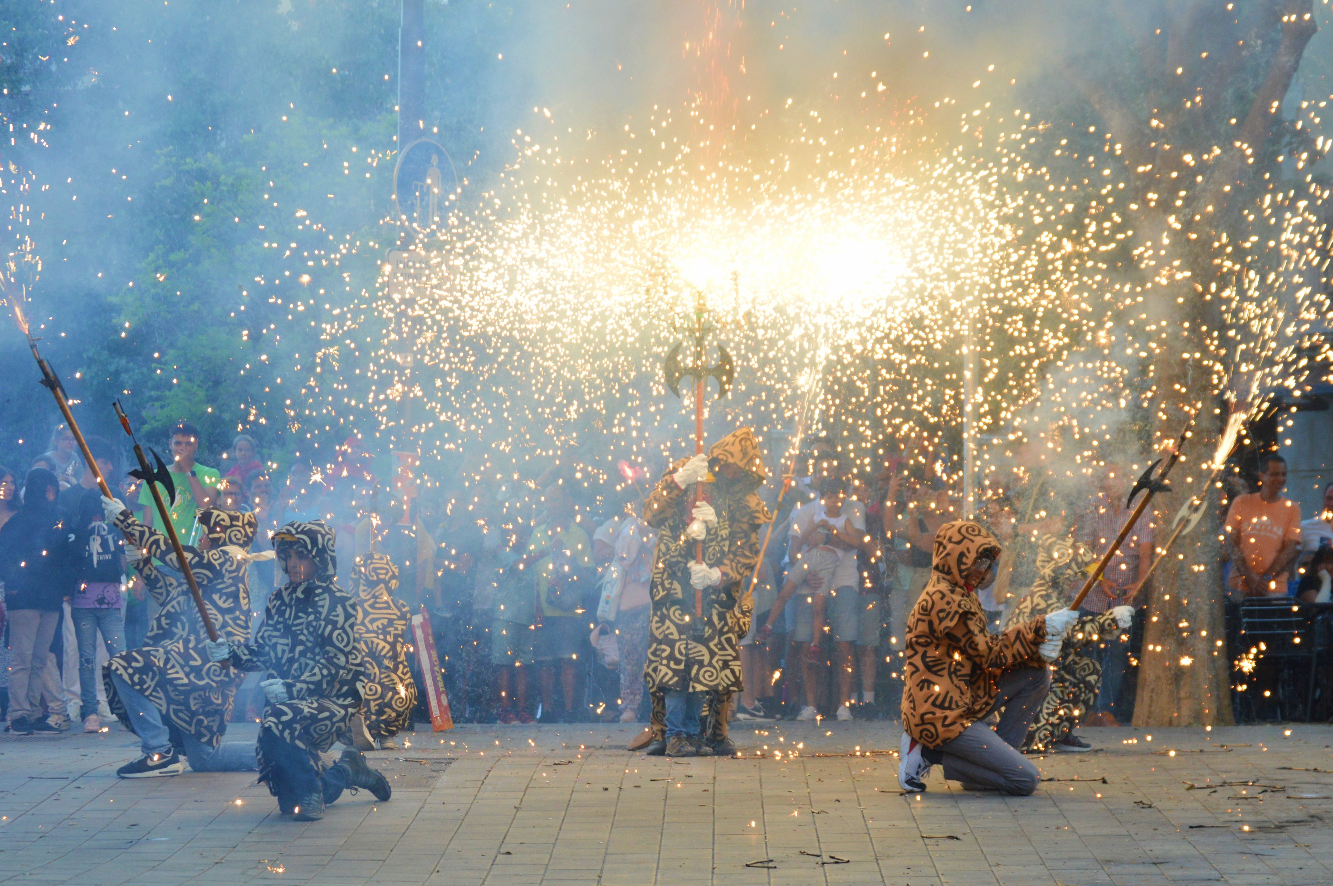 Correfoc infantil Festa Major 2023. FOTO: Nora Muñoz