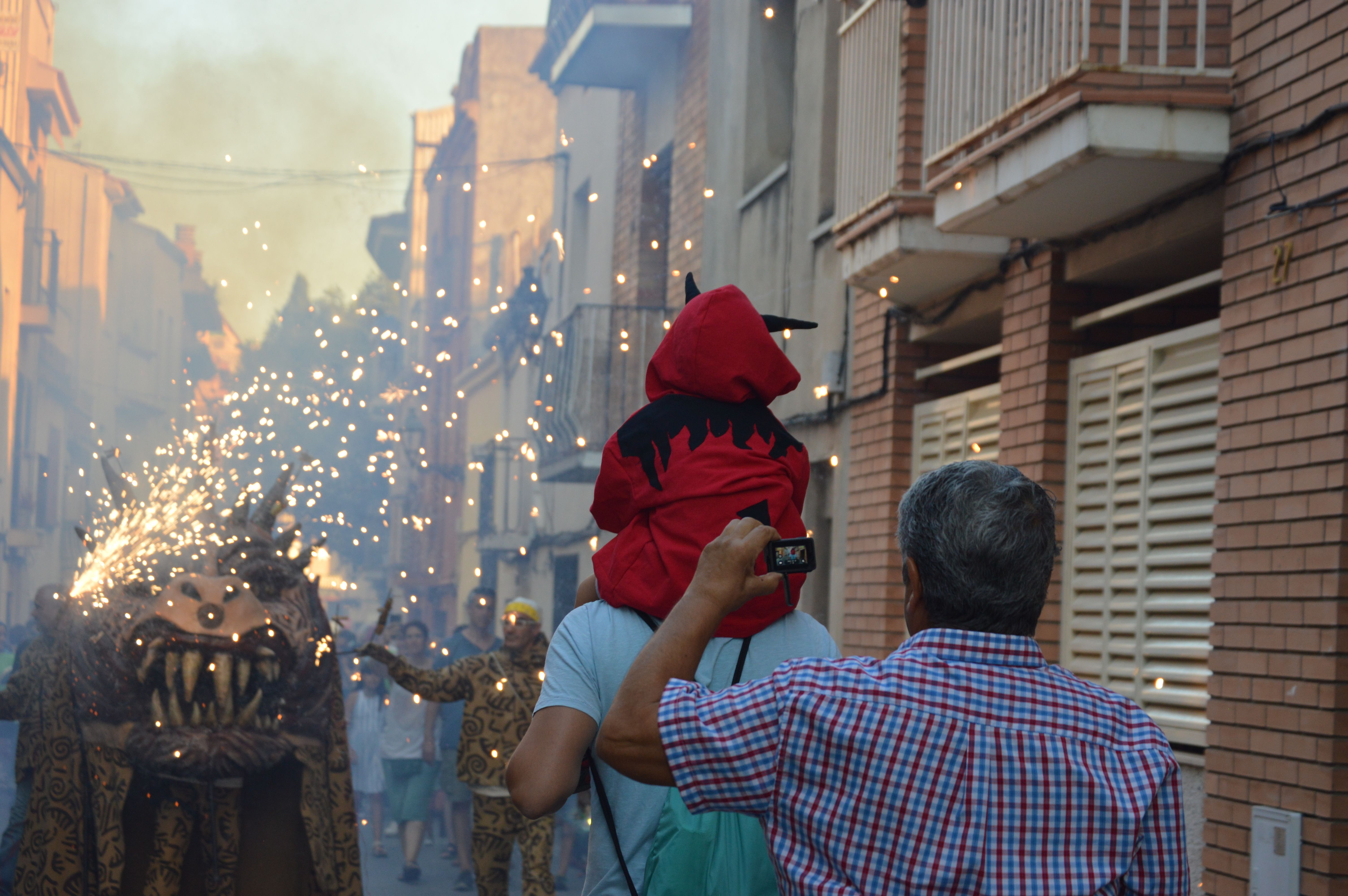 Correfoc infantil Festa Major 2023. FOTO: Nora Muñoz