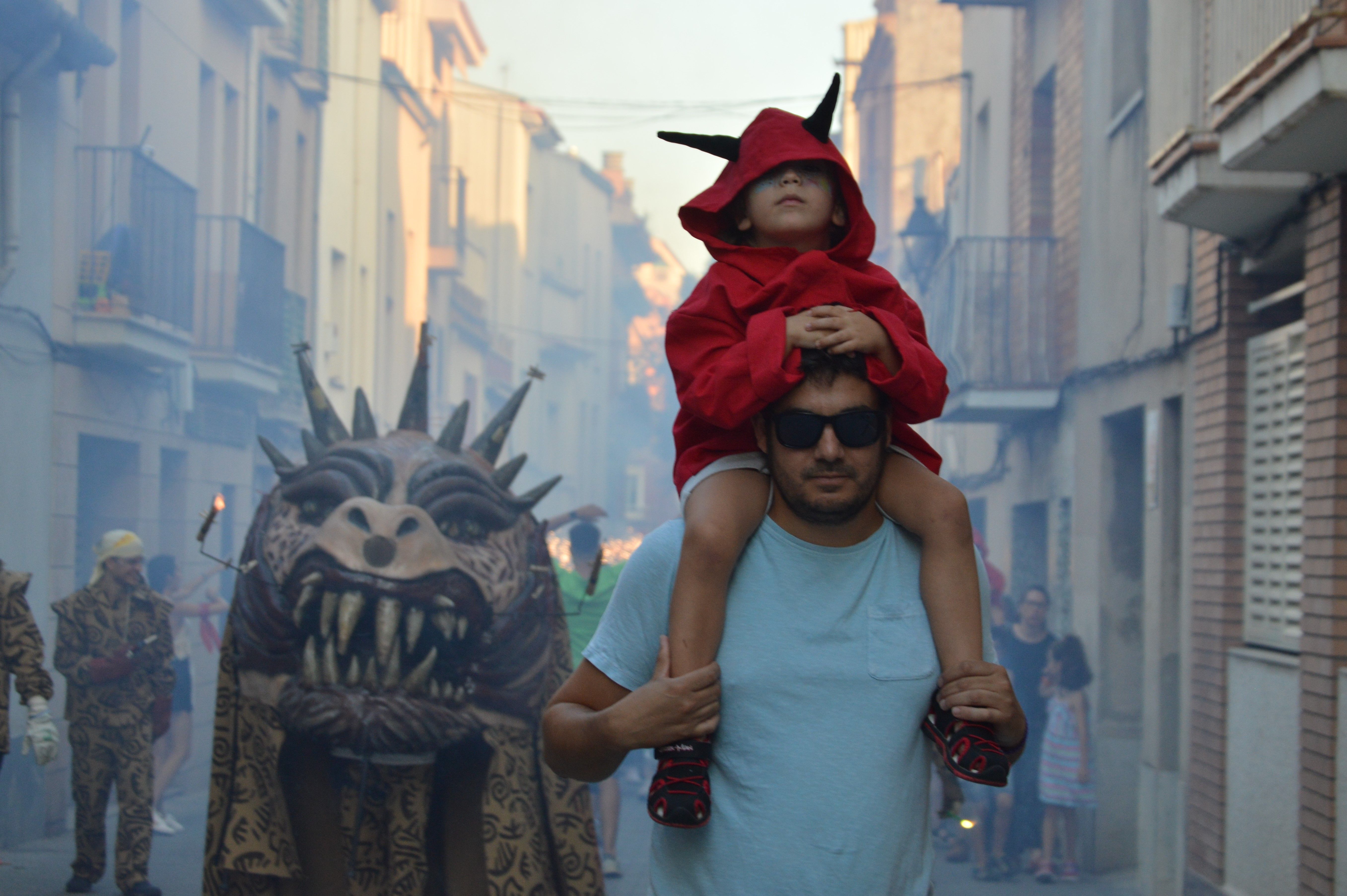 Correfoc infantil Festa Major 2023. FOTO: Nora Muñoz