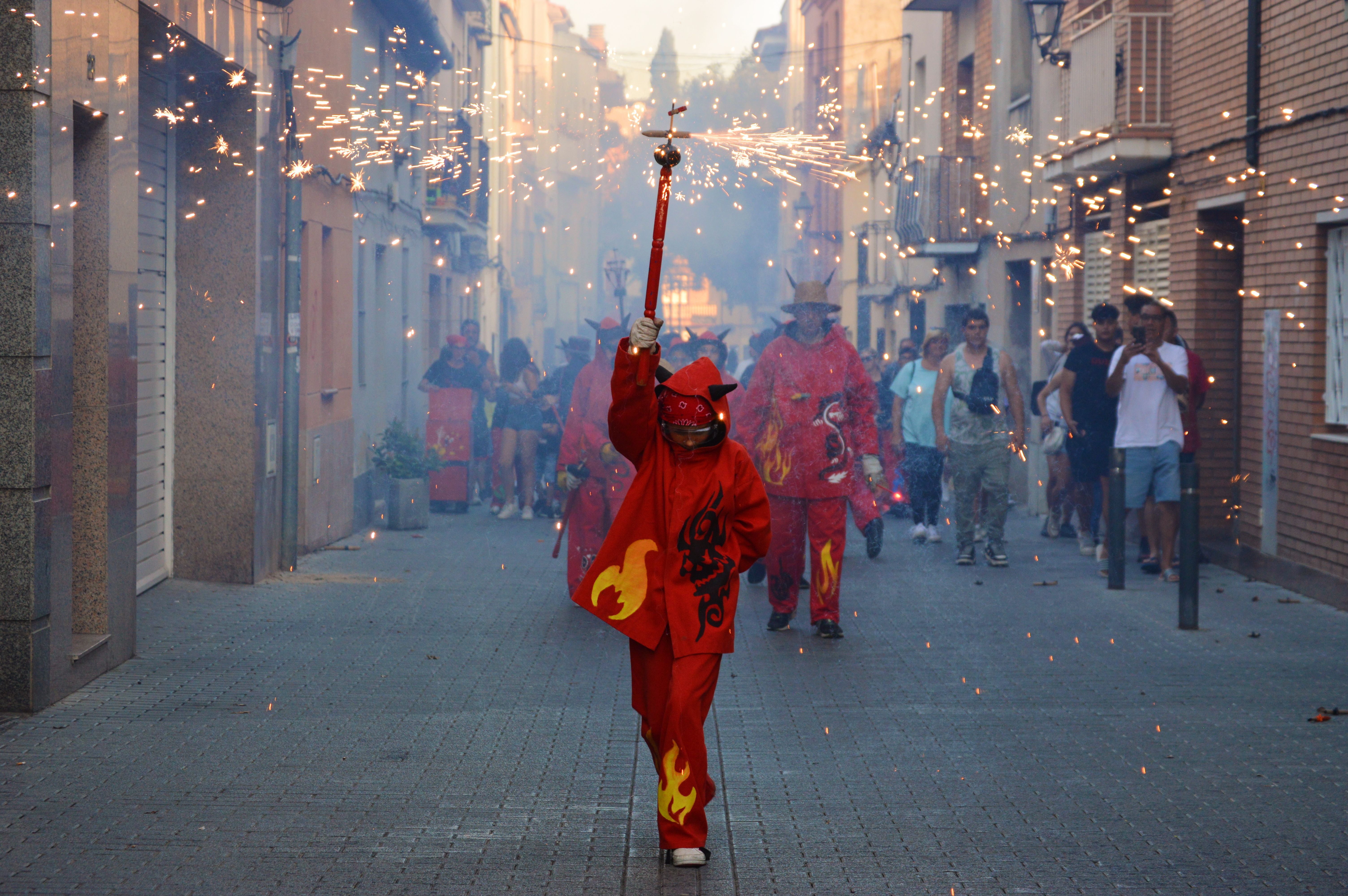 Correfoc infantil Festa Major 2023. FOTO: Nora Muñoz