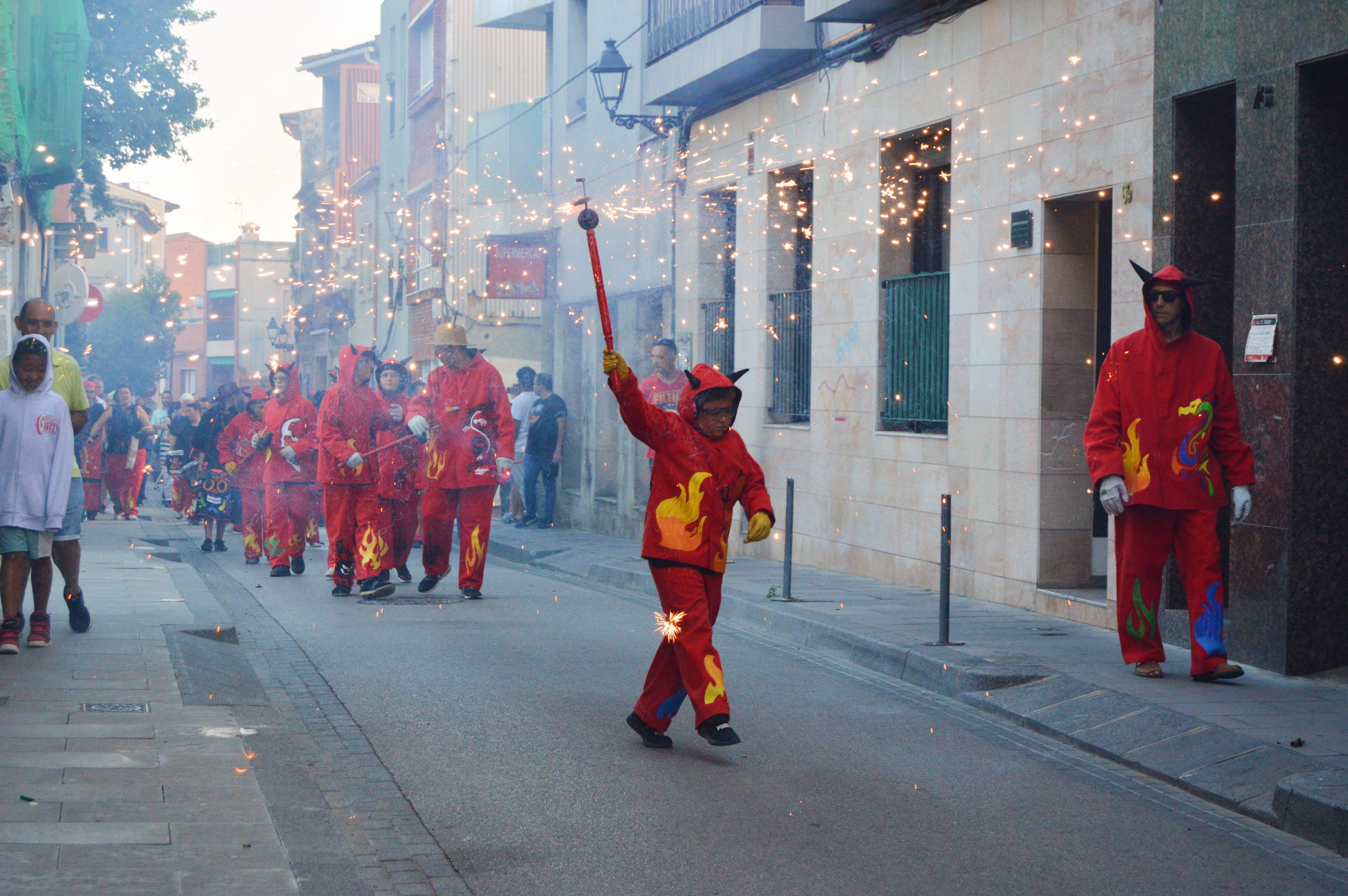 Correfoc infantil Festa Major 2023. FOTO: Nora Muñoz