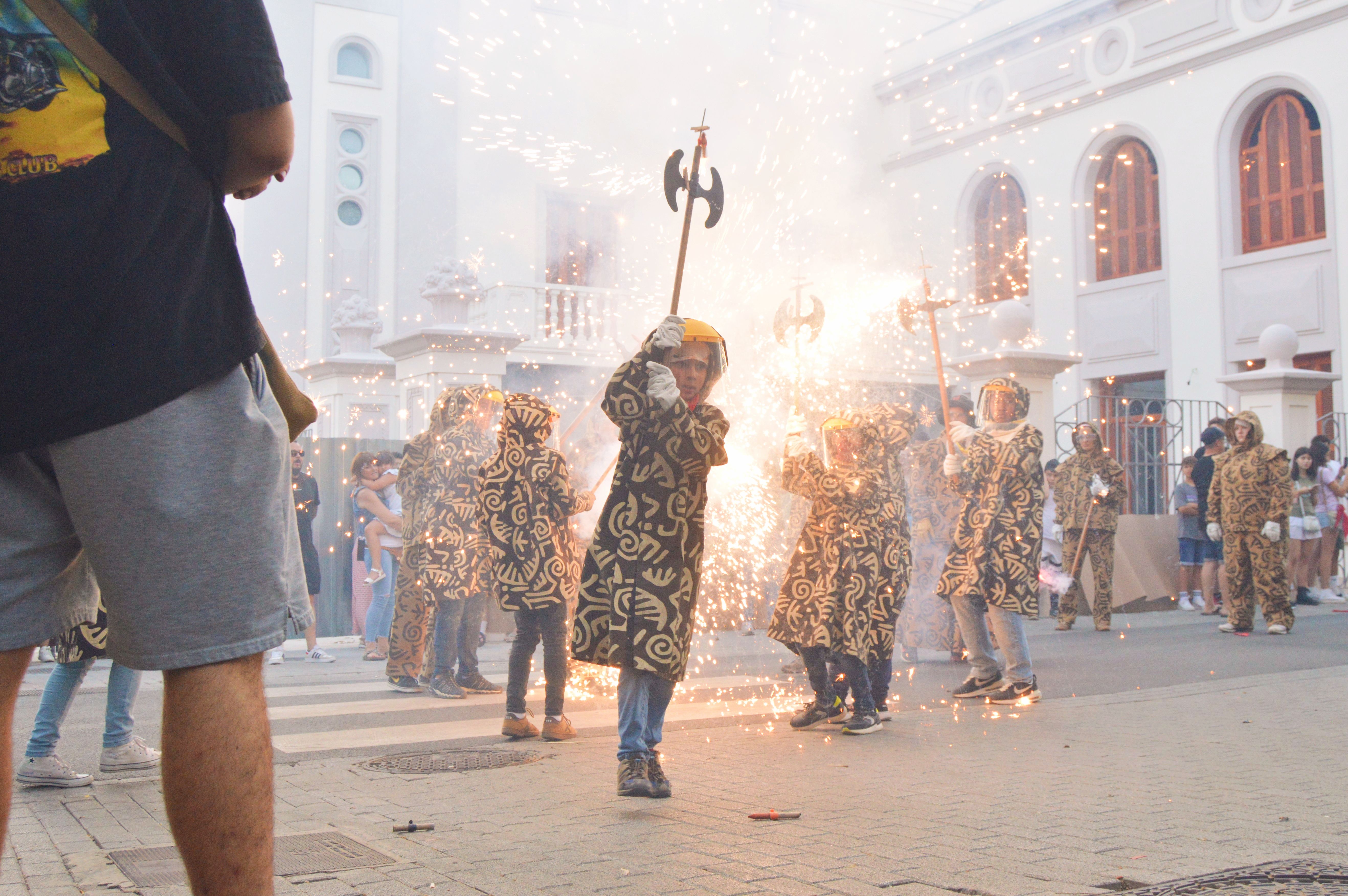 Correfoc infantil Festa Major 2023. FOTO: Nora Muñoz