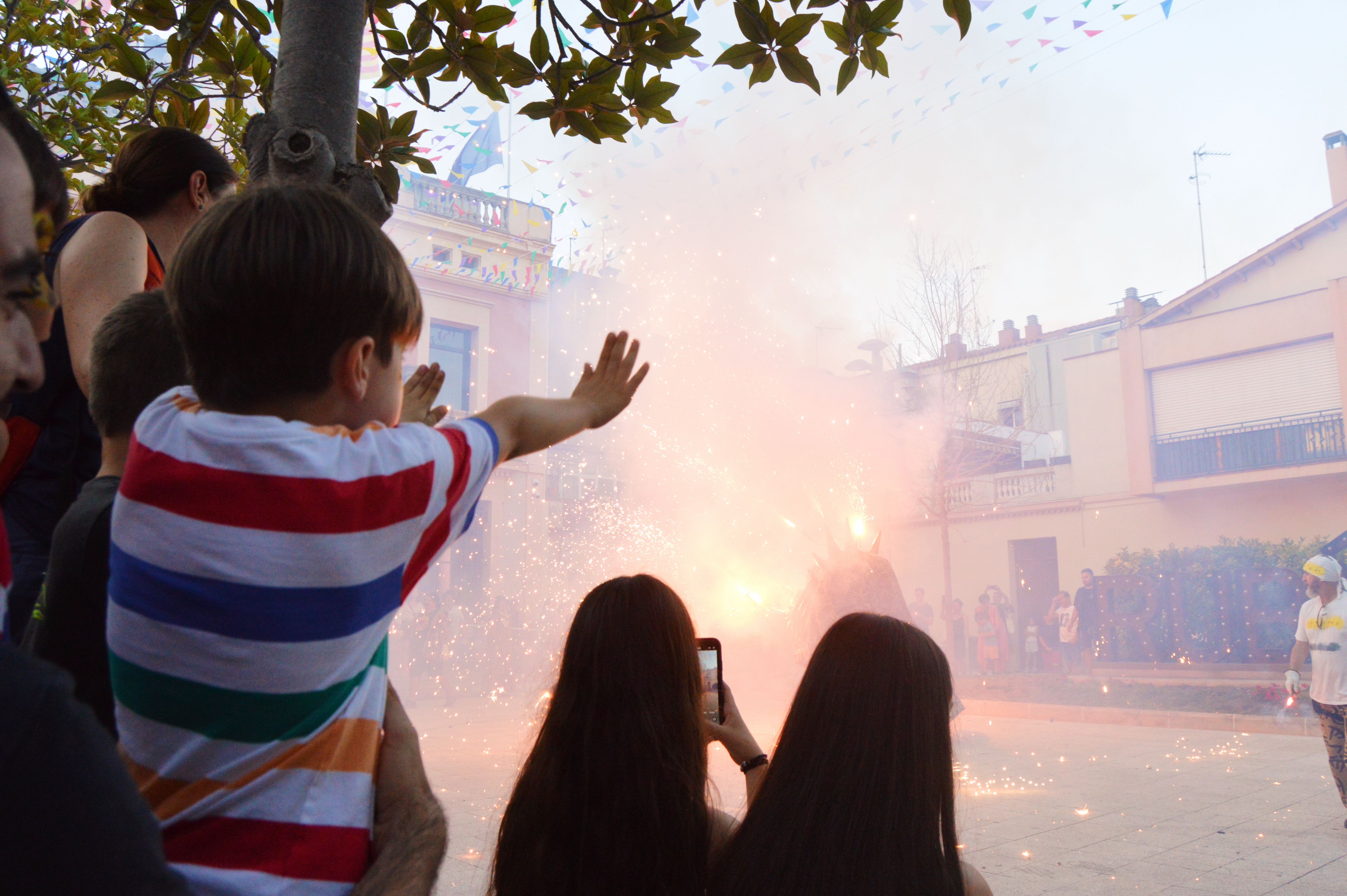 Correfoc infantil Festa Major 2023. FOTO: Nora Muñoz
