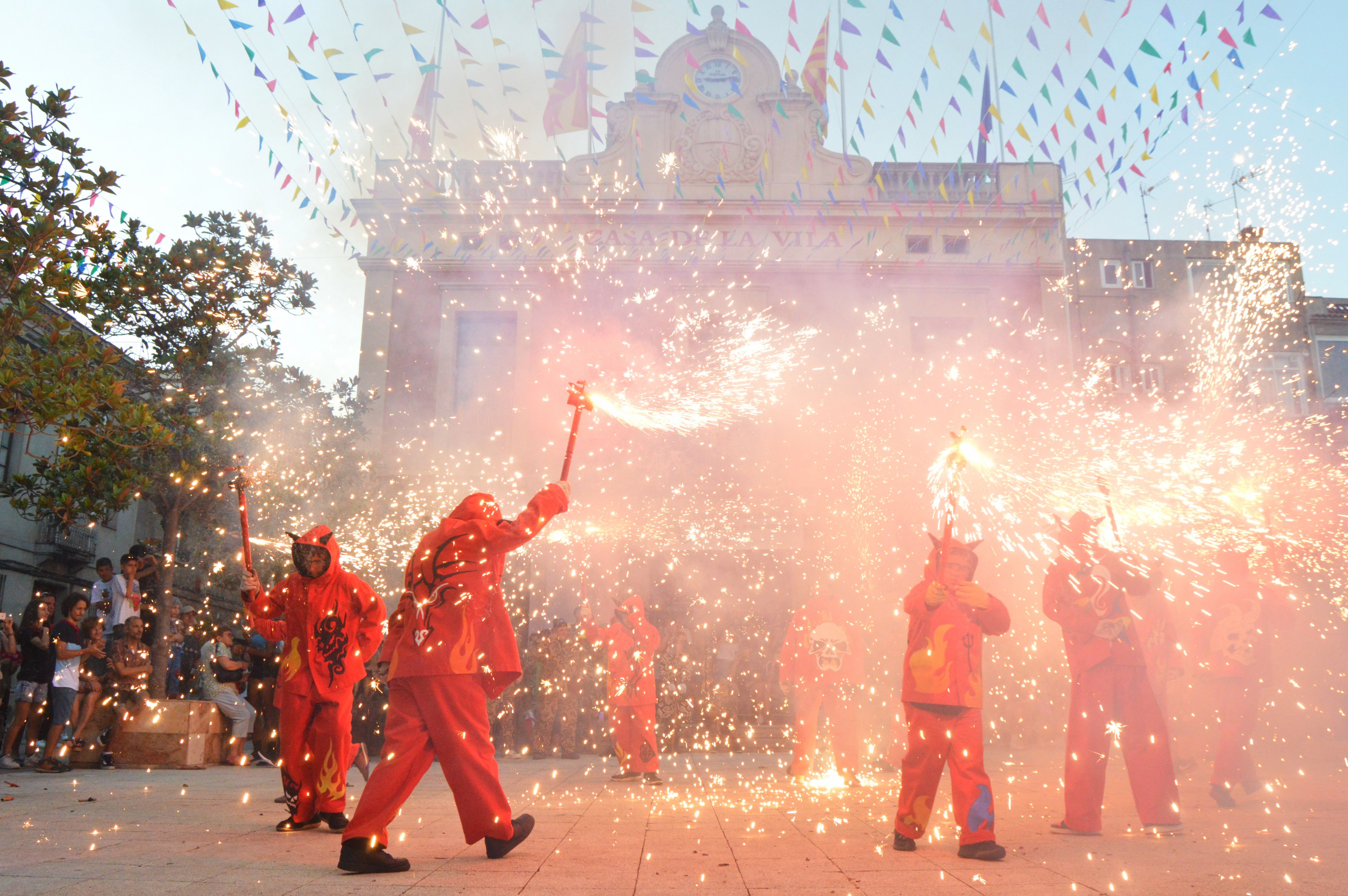 Correfoc infantil Festa Major 2023. FOTO: Nora Muñoz