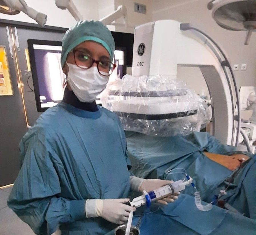 L'Hospital Universitari MútuaTerrassa incorpora noves teràpies per a la insuficiència renal. Dra. Rioja de Cirurgia Vascular HUMT. FOTO: Comunicació MútuaTerrassa