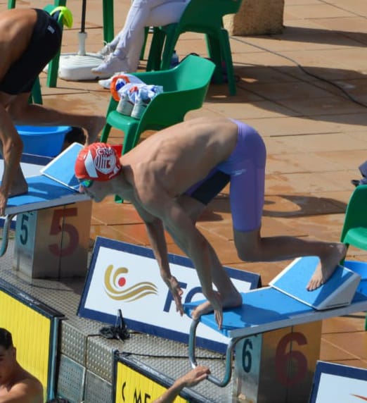 Héctor Ramos al Campionat de Catalunya. FOTO: CN Rubí