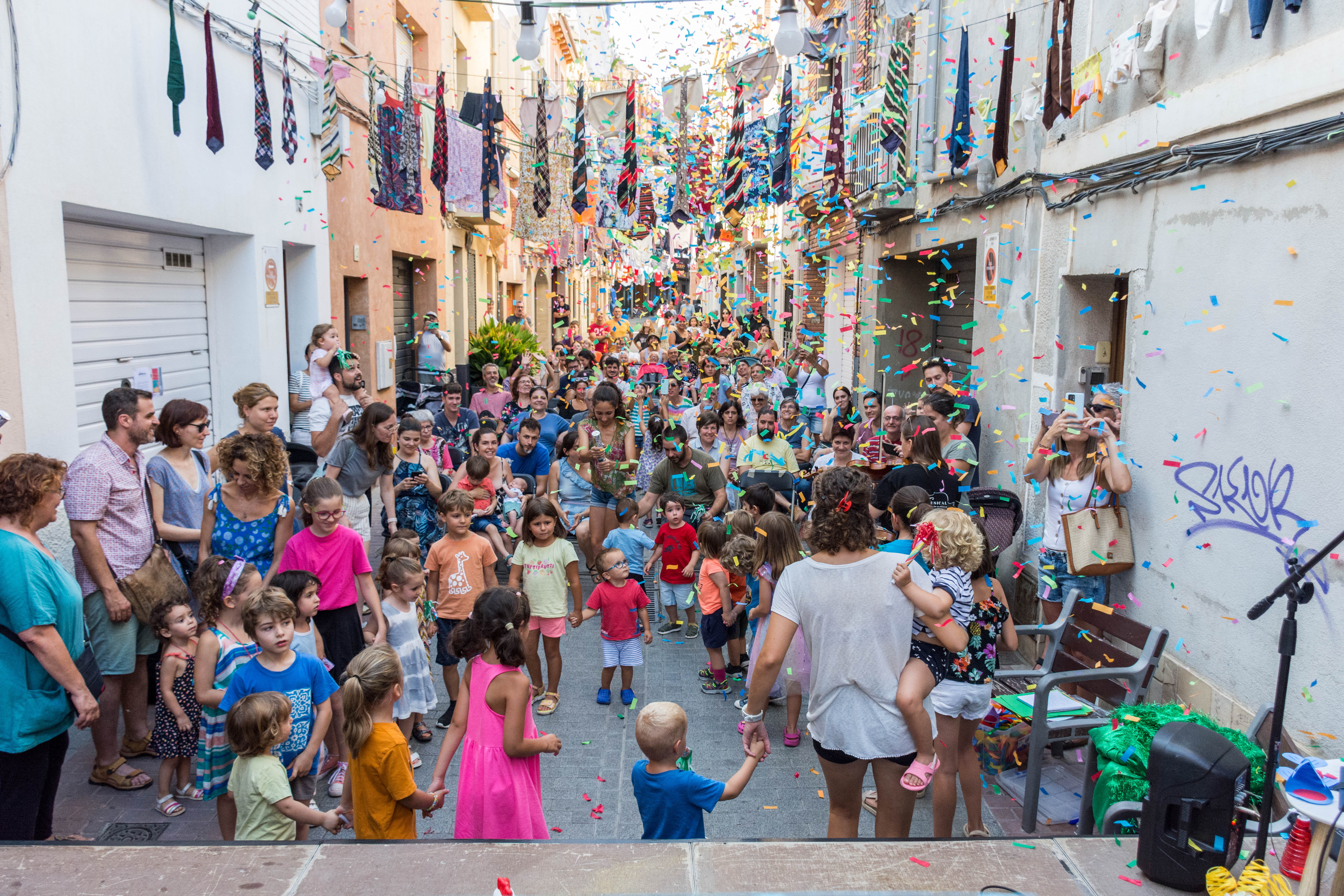El carrer Sant Jaume celebra la seva tradicional festa. Foto: Carmelo Jiménez