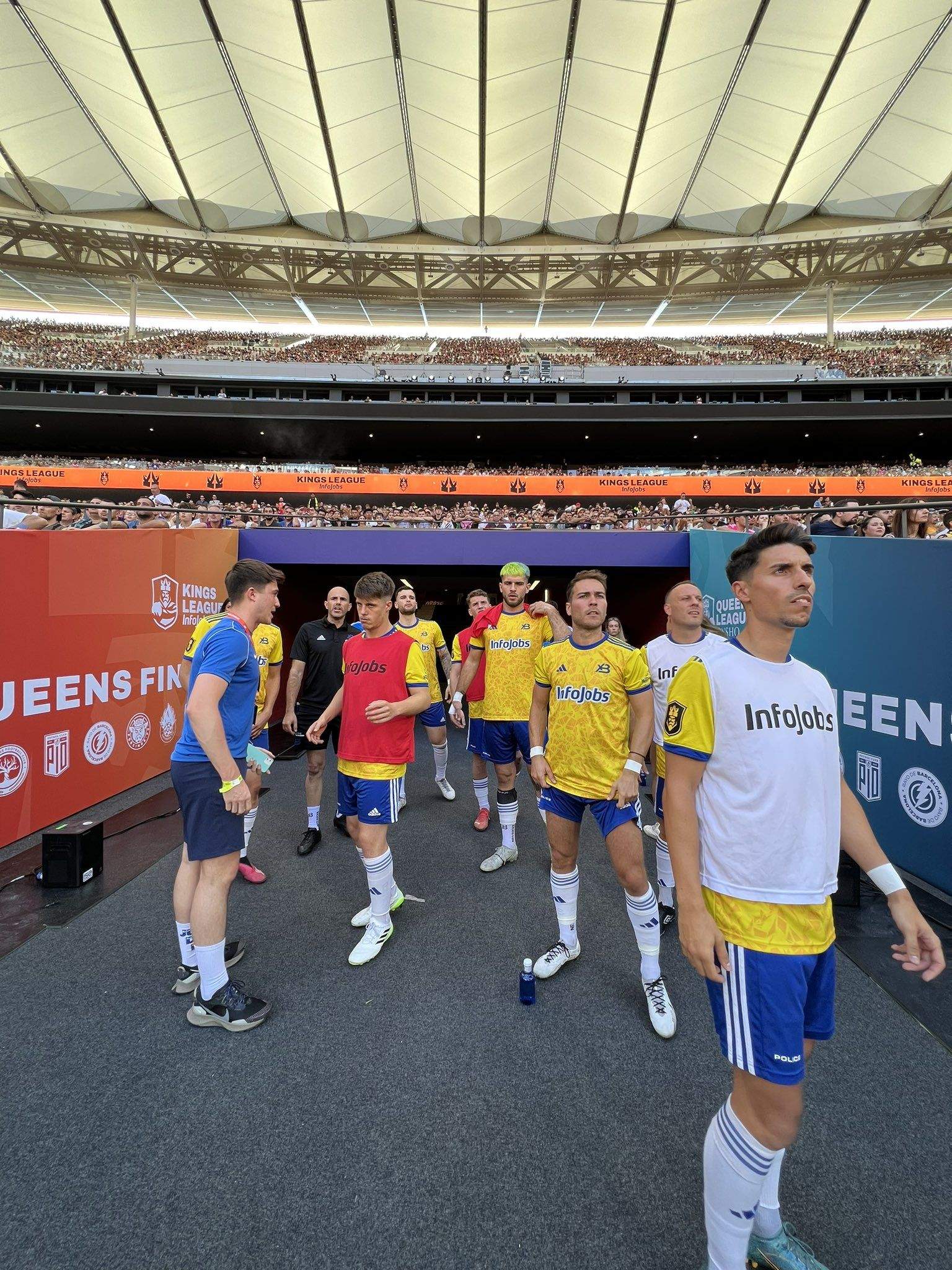  El Barrio es va avançar al marcador, però ràpidament l'equip de xBuyer els va empatar. Foto: Twitter