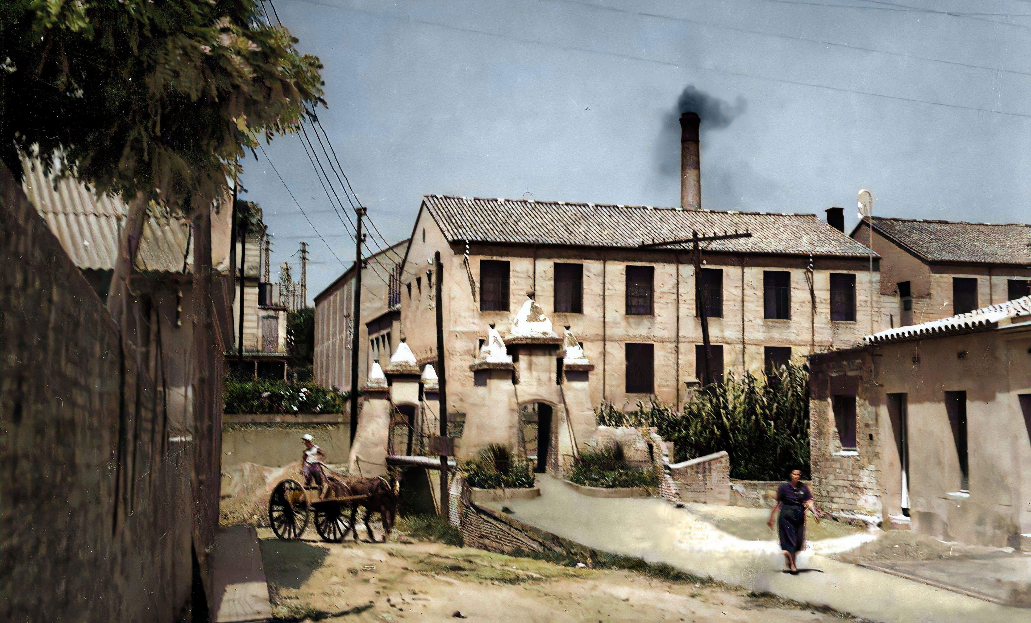 El pont, després del desastre de la rierada, seria substituït per l’actual. Foto Jossep Pallarols 