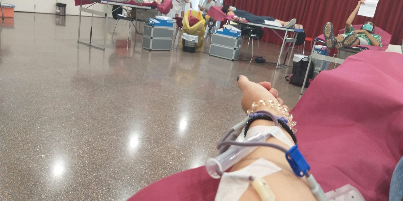 Donació de sang. Foto: Redacció Donació de sang. Foto: Redacció