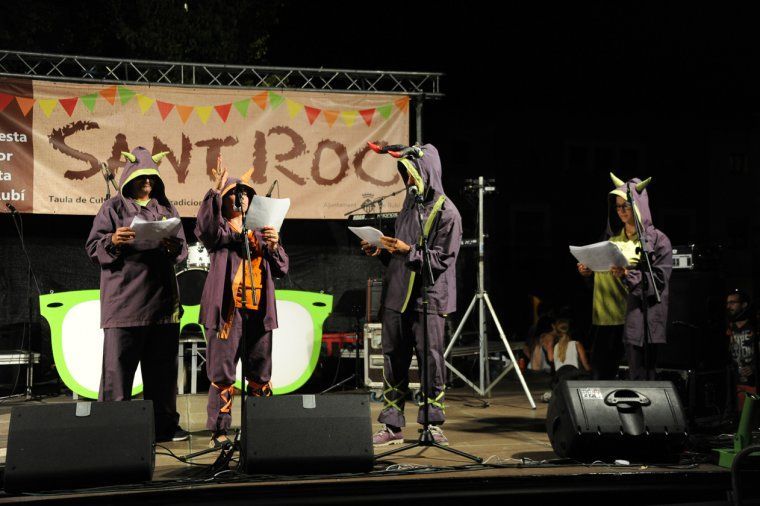 Espectacle de Sant Roc de l'any 2022. Foto: Localpres Espectacle de Sant Roc de l'any 2022. Foto: Localpres