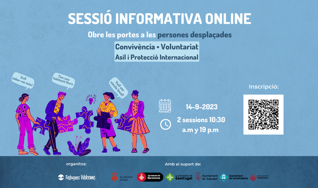 Aquesta associació sense ànim de lucre va néixer amb la finalitat d'ajudar els refugiats a trobar una llar i donar solucions residencials. Foto: Ajuntament de Rubí