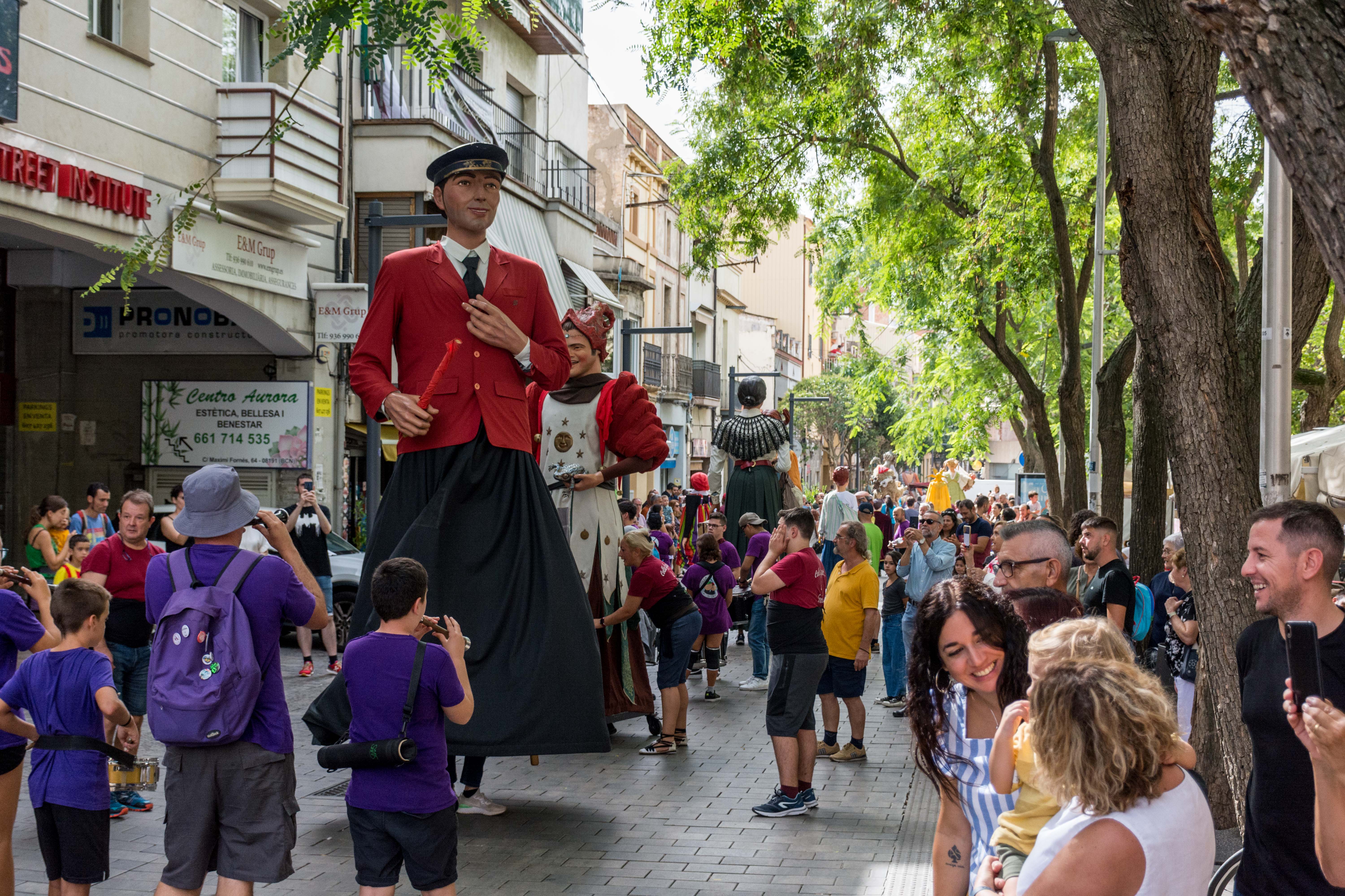 30a Trobada de Gegants durant els 'Tocs de Sant Roc' 2023. FOTO: Carmelo Jiménez