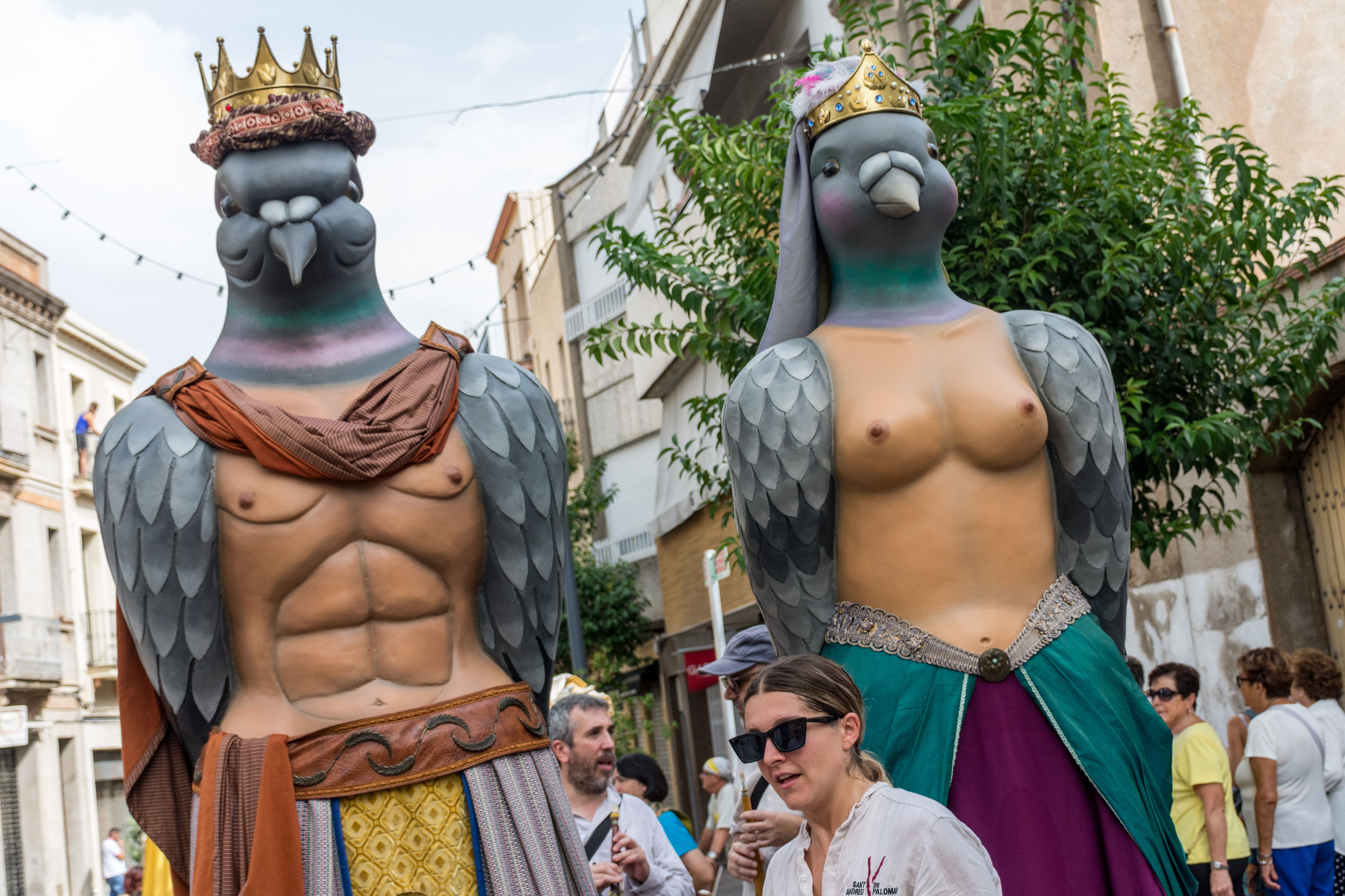 30a Trobada de Gegants durant els 'Tocs de Sant Roc' 2023. FOTO: Carmelo Jiménez