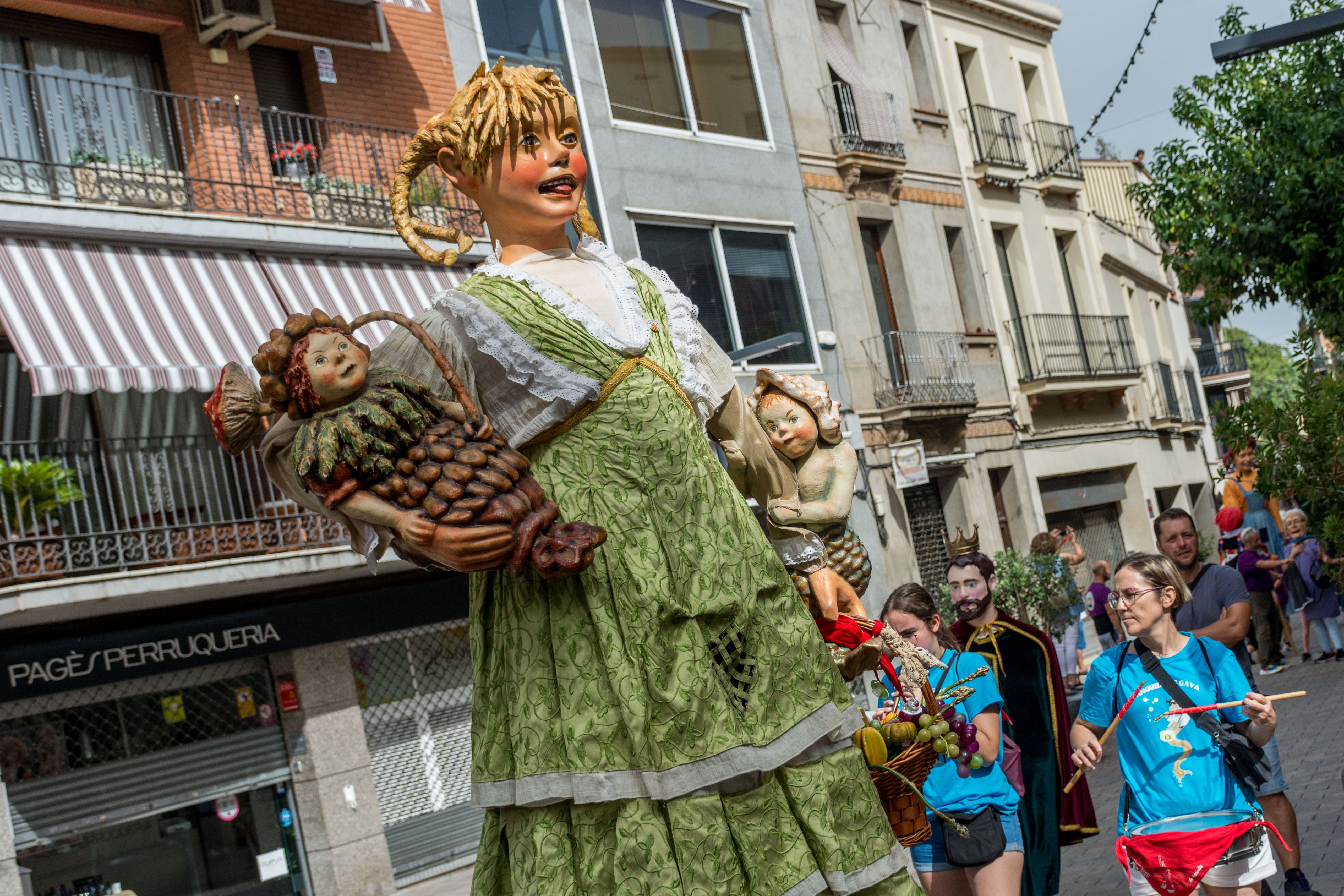 30a Trobada de Gegants durant els 'Tocs de Sant Roc' 2023. FOTO: Carmelo Jiménez