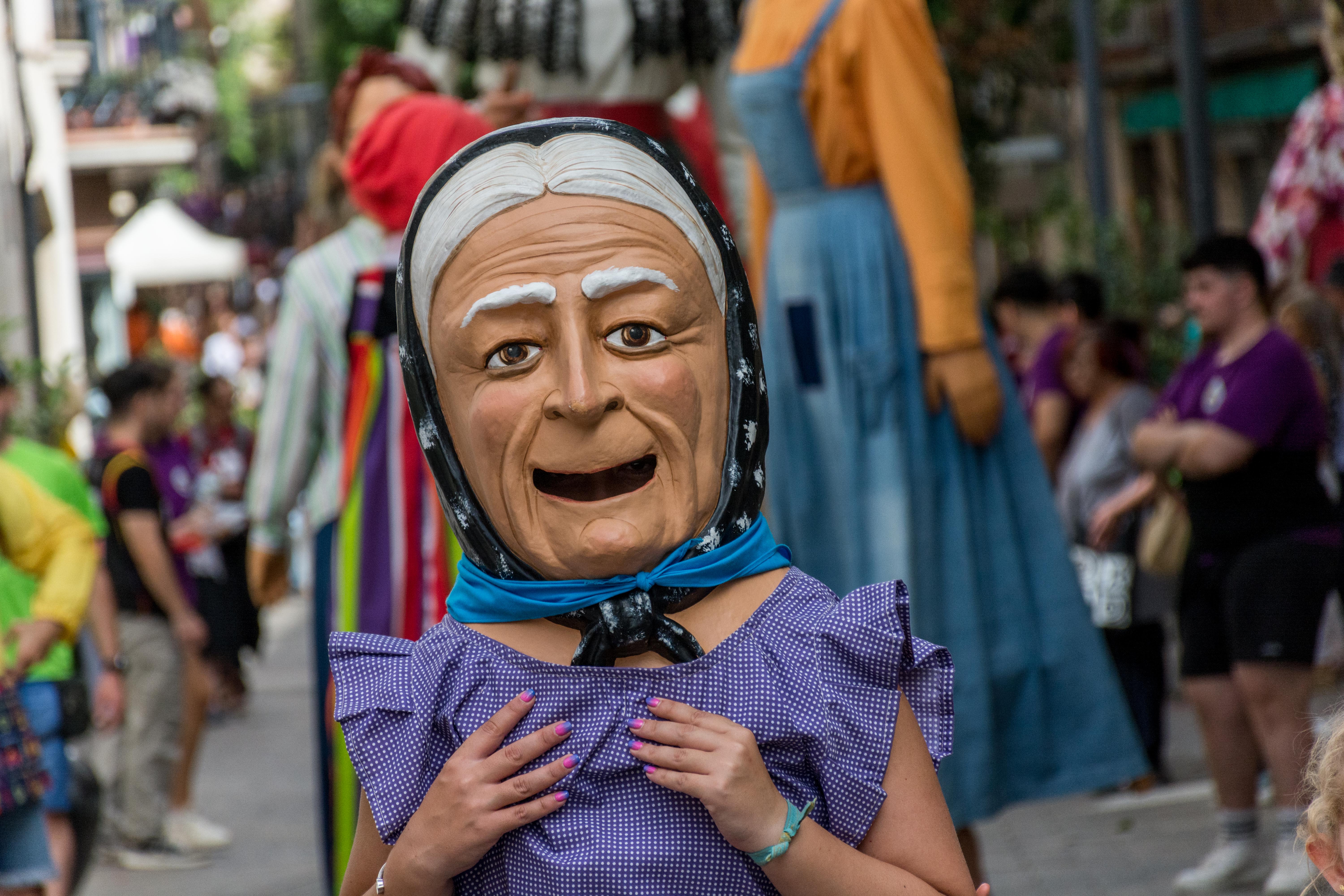 30a Trobada de Gegants durant els 'Tocs de Sant Roc' 2023. FOTO: Carmelo Jiménez