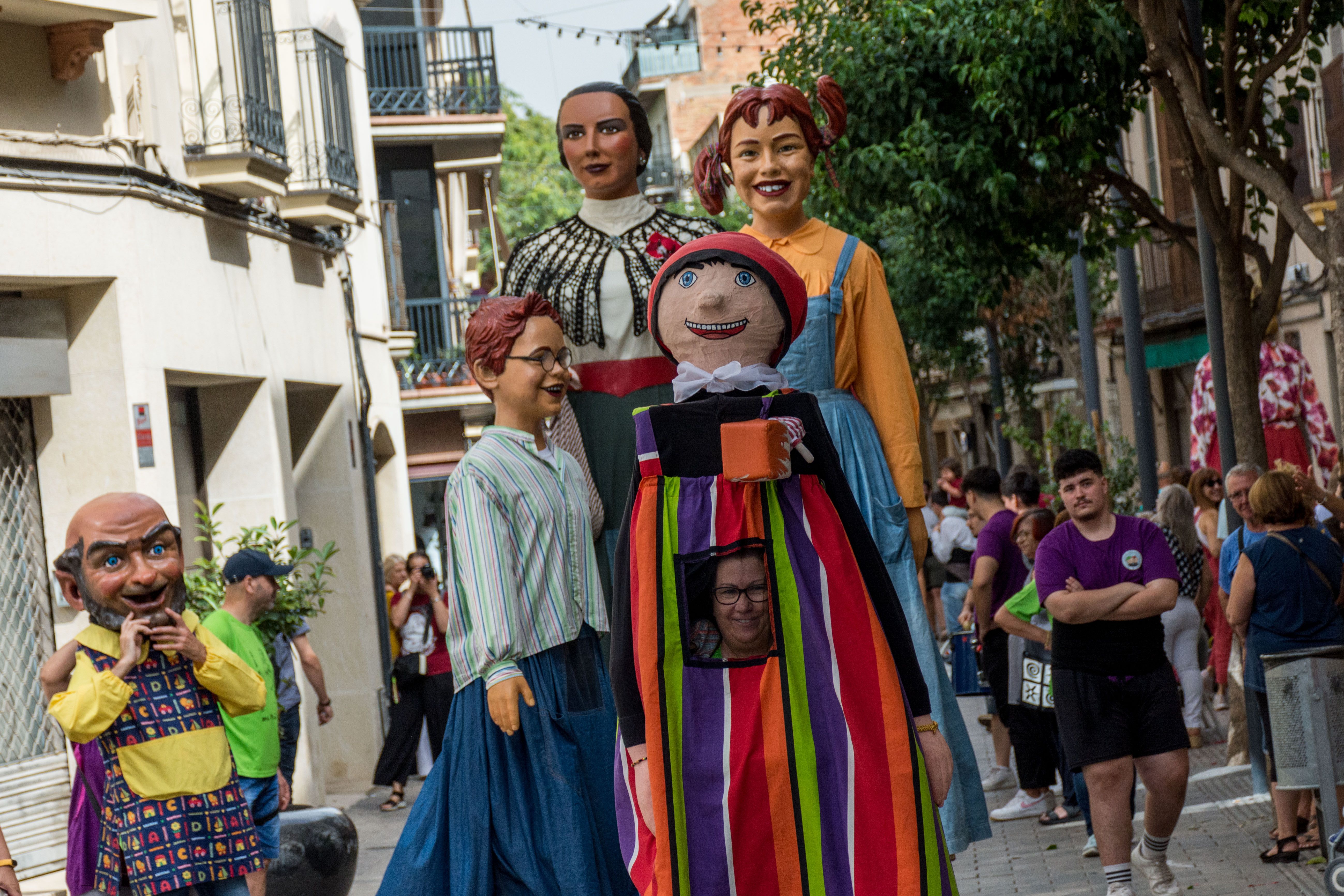 30a Trobada de Gegants durant els 'Tocs de Sant Roc' 2023. FOTO: Carmelo Jiménez