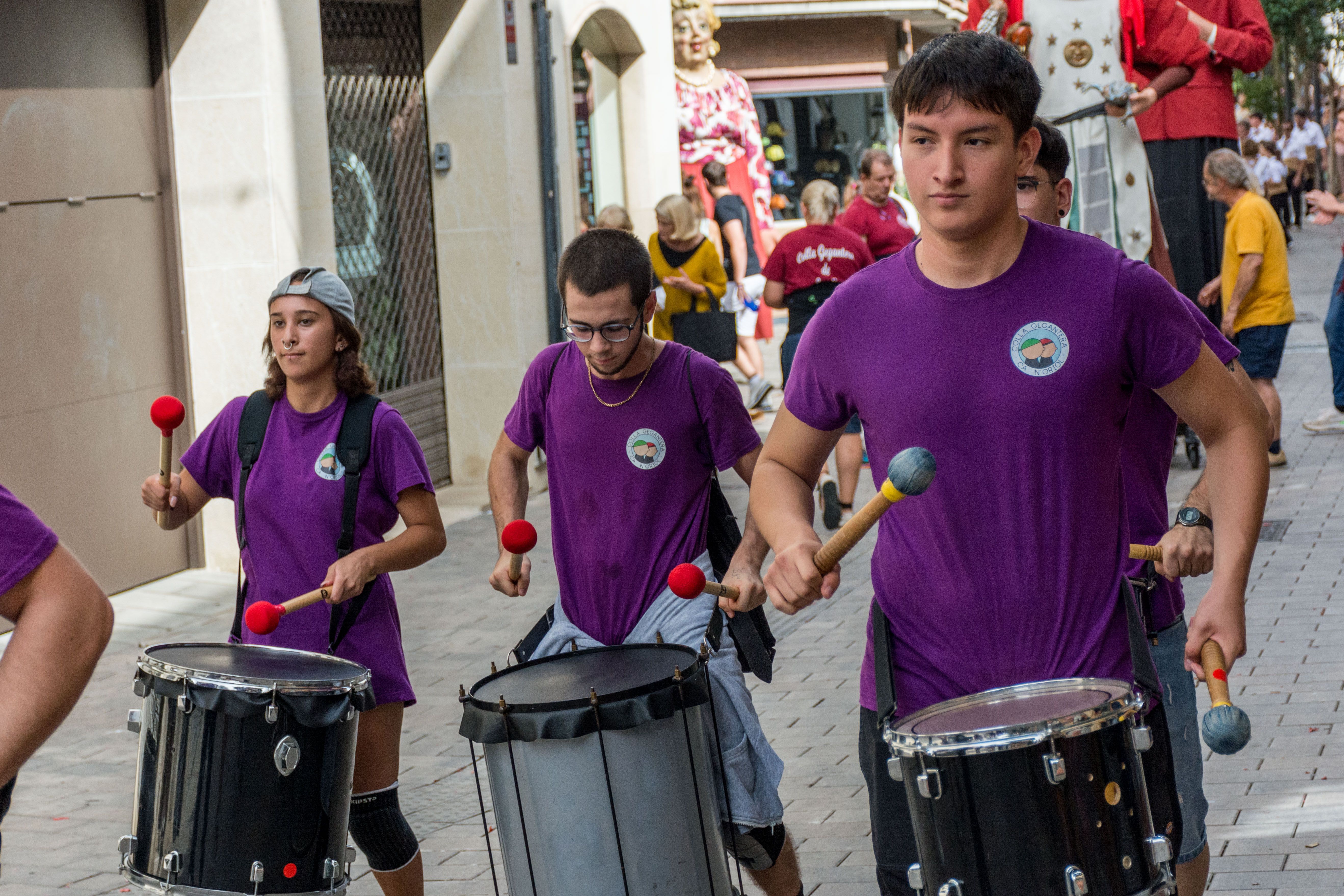 30a Trobada de Gegants durant els 'Tocs de Sant Roc' 2023. FOTO: Carmelo Jiménez