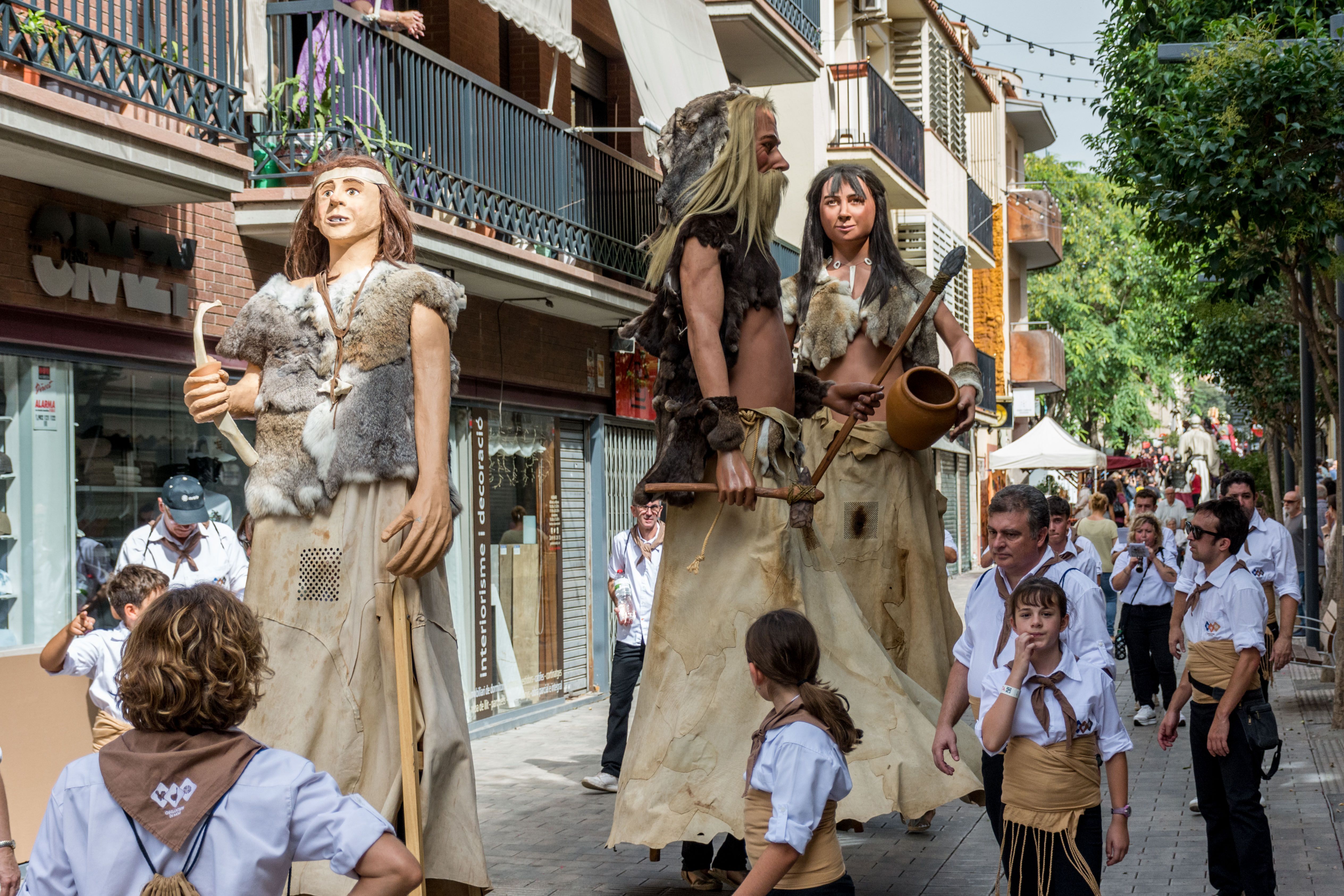 30a Trobada de Gegants durant els 'Tocs de Sant Roc' 2023. FOTO: Carmelo Jiménez