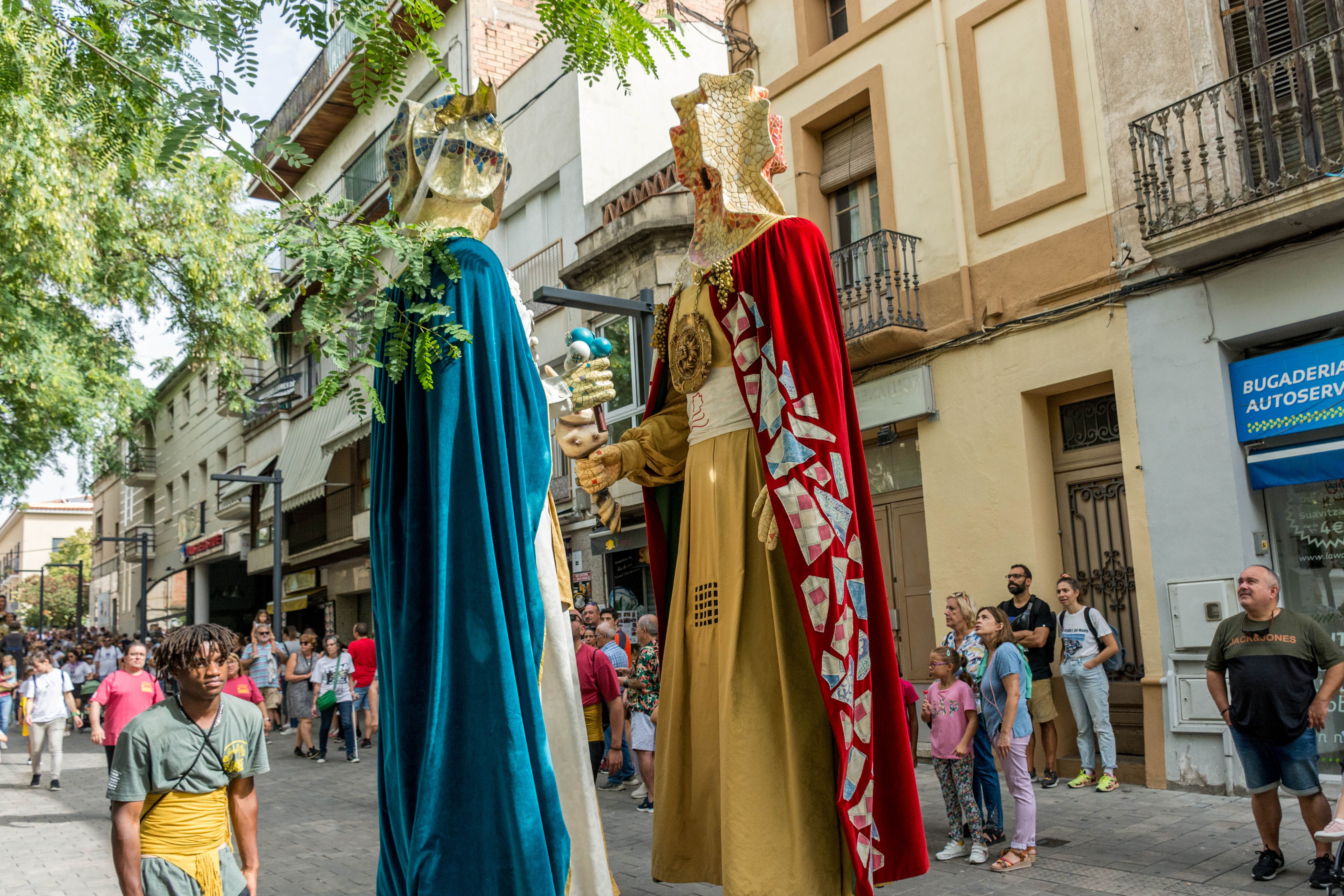 30a Trobada de Gegants durant els 'Tocs de Sant Roc' 2023. FOTO: Carmelo Jiménez