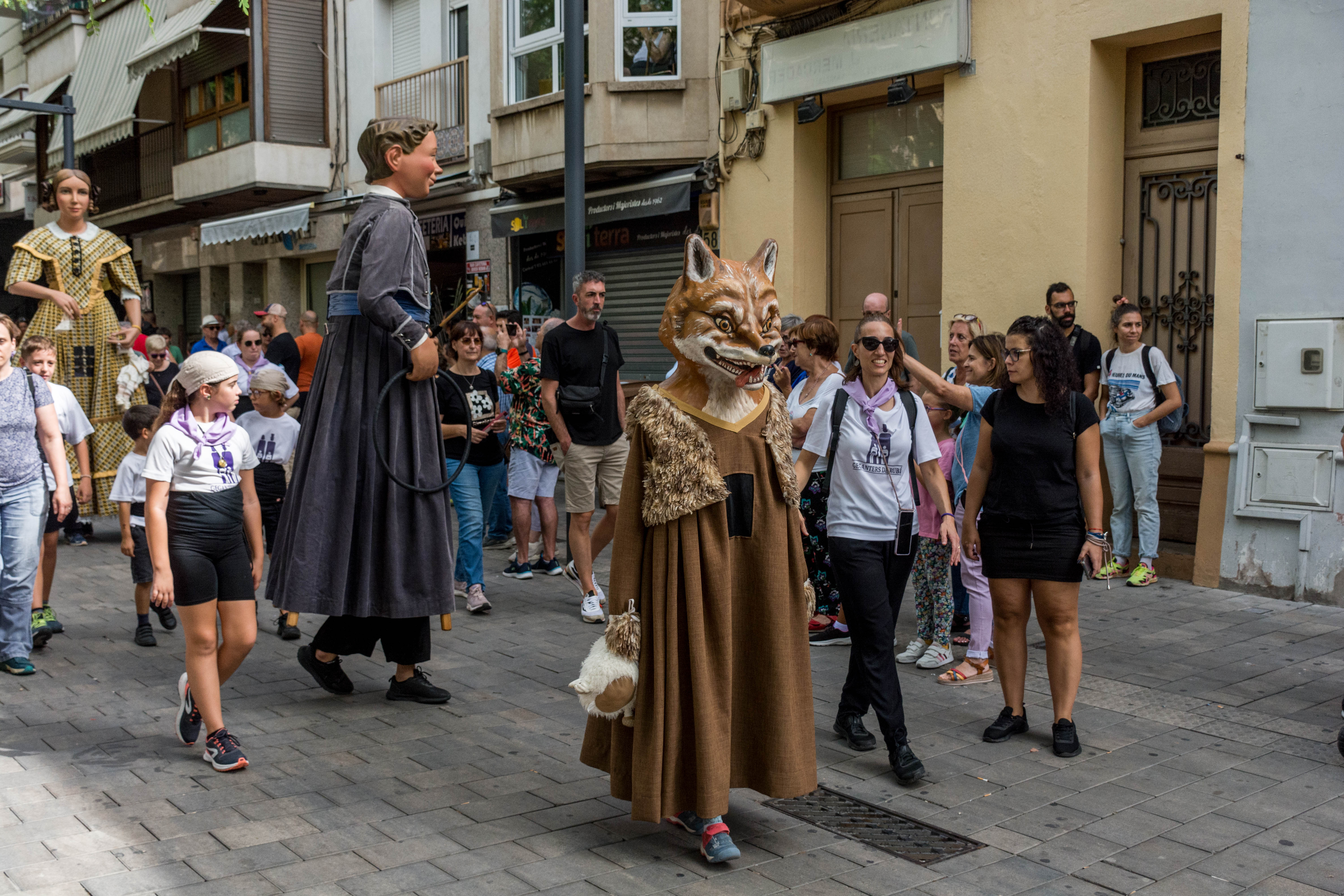 30a Trobada de Gegants durant els 'Tocs de Sant Roc' 2023. FOTO: Carmelo Jiménez