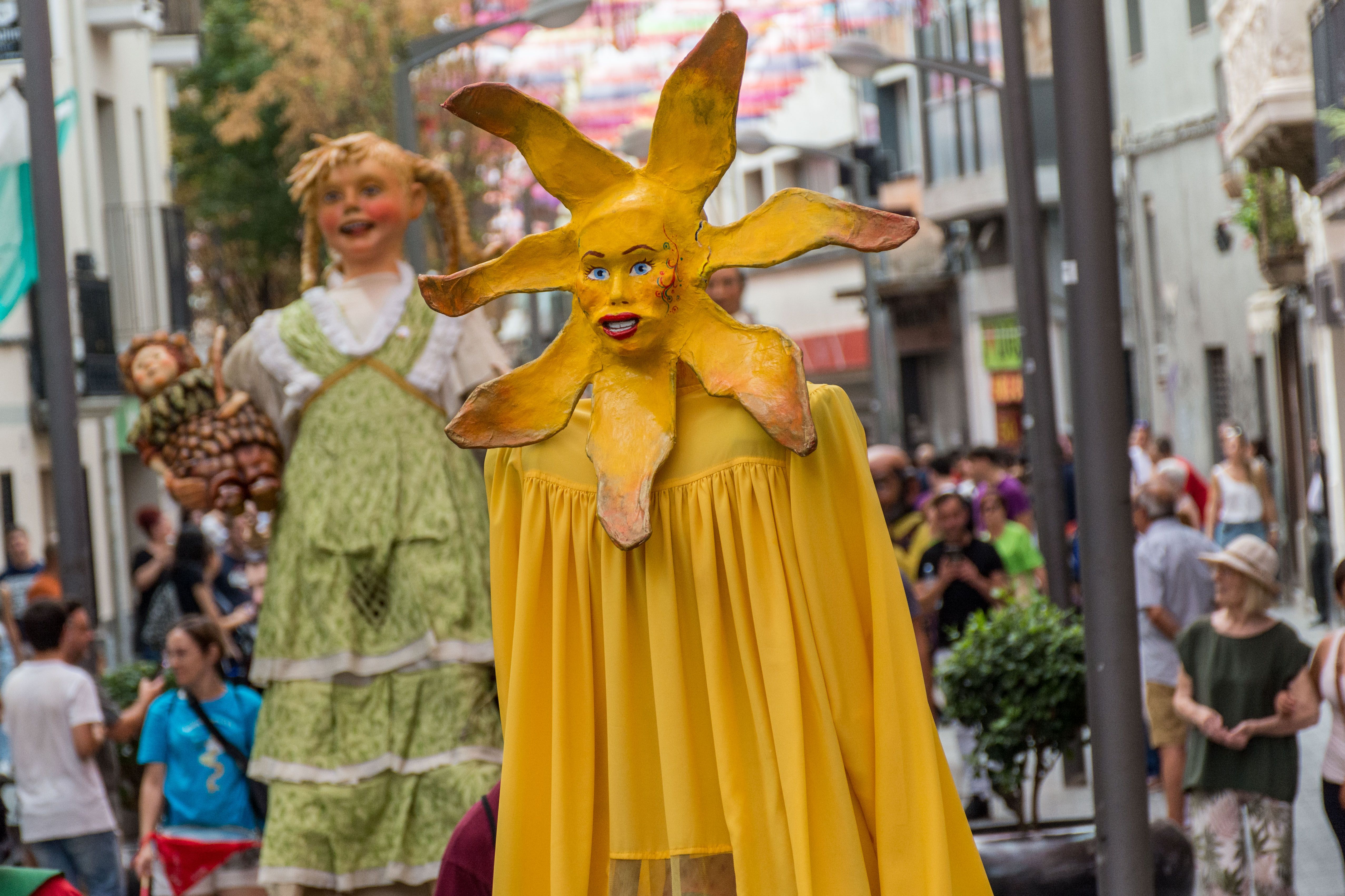 30a Trobada de Gegants durant els 'Tocs de Sant Roc' 2023. FOTO: Carmelo Jiménez