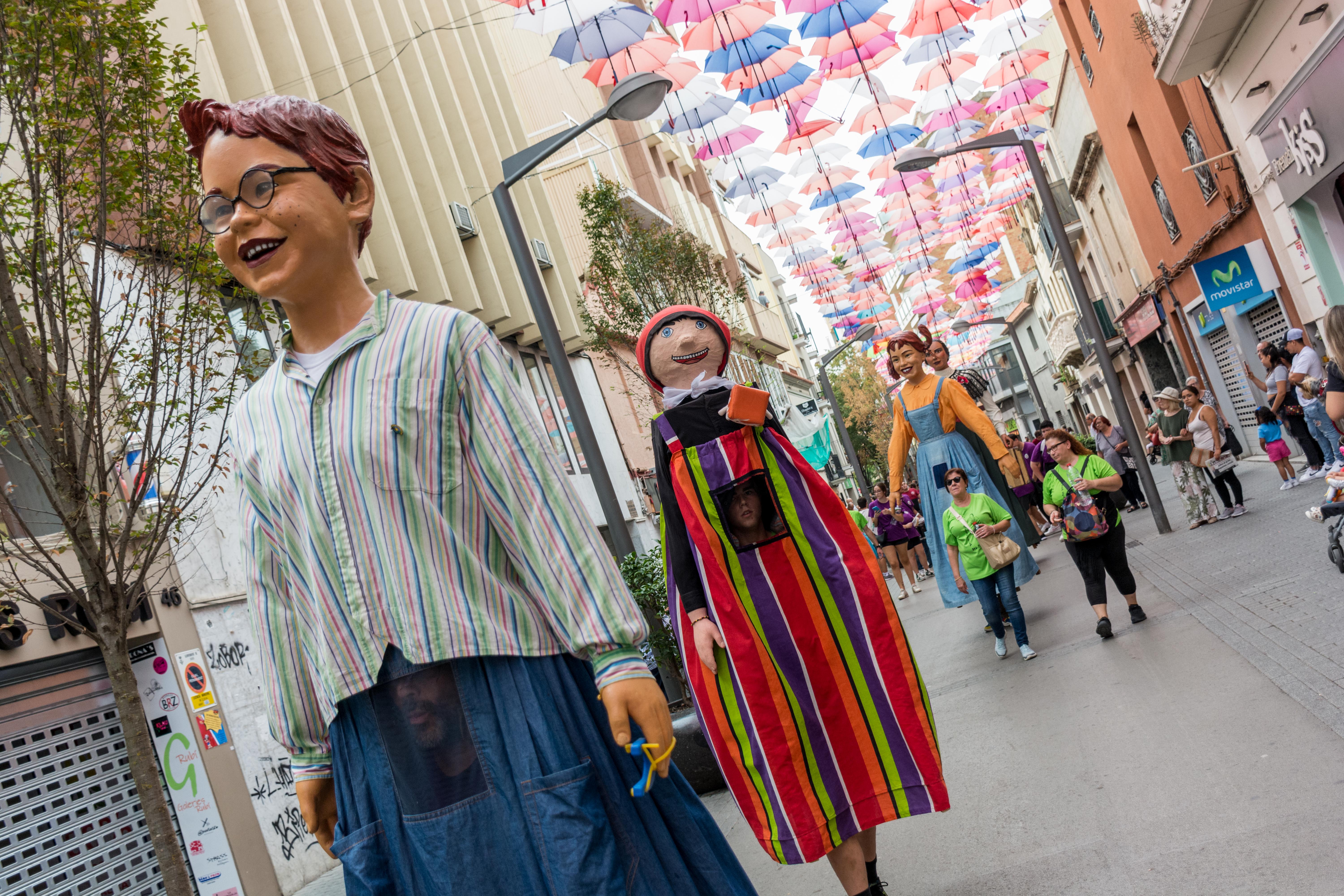 30a Trobada de Gegants durant els 'Tocs de Sant Roc' 2023. FOTO: Carmelo Jiménez