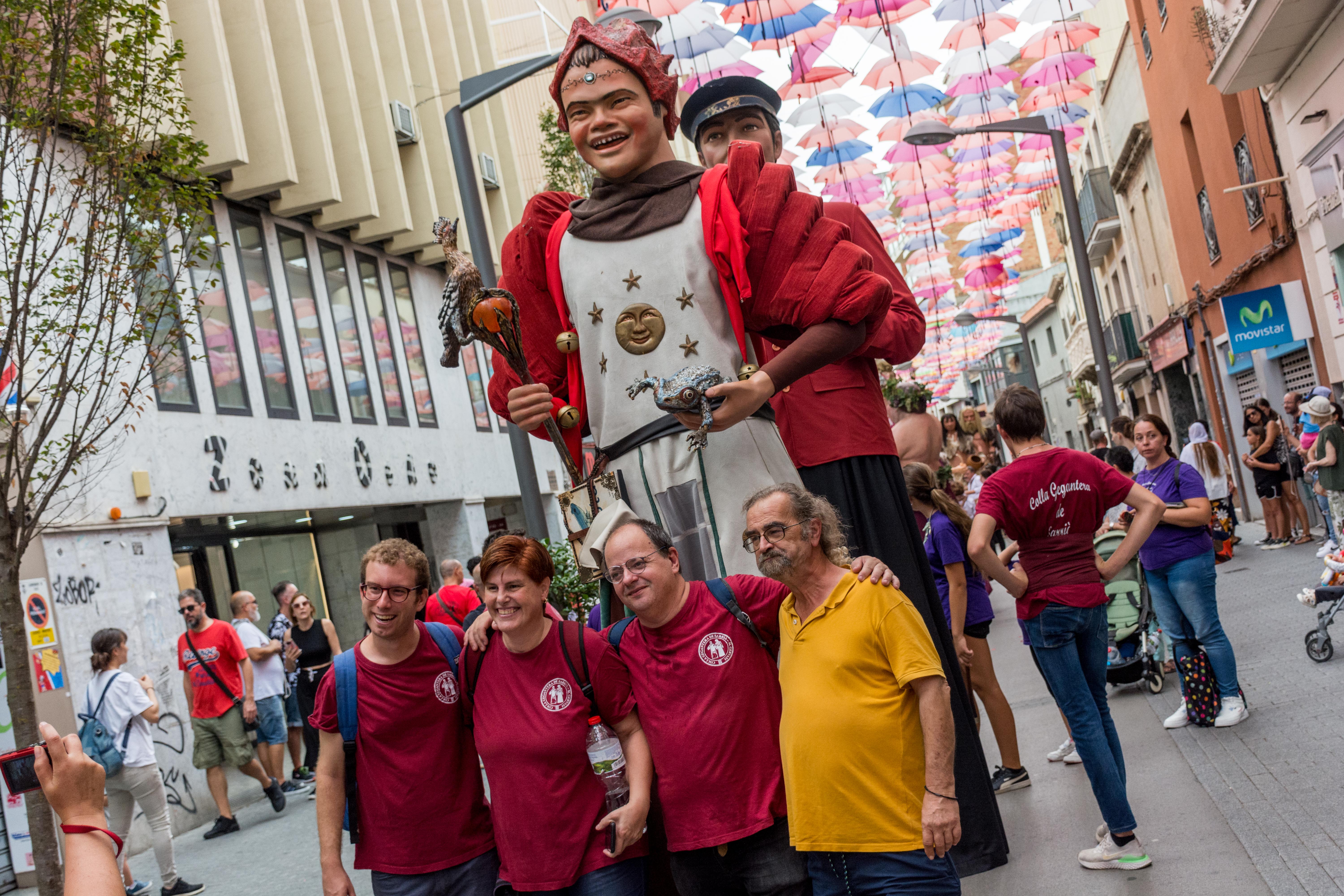 30a Trobada de Gegants durant els 'Tocs de Sant Roc' 2023. FOTO: Carmelo Jiménez