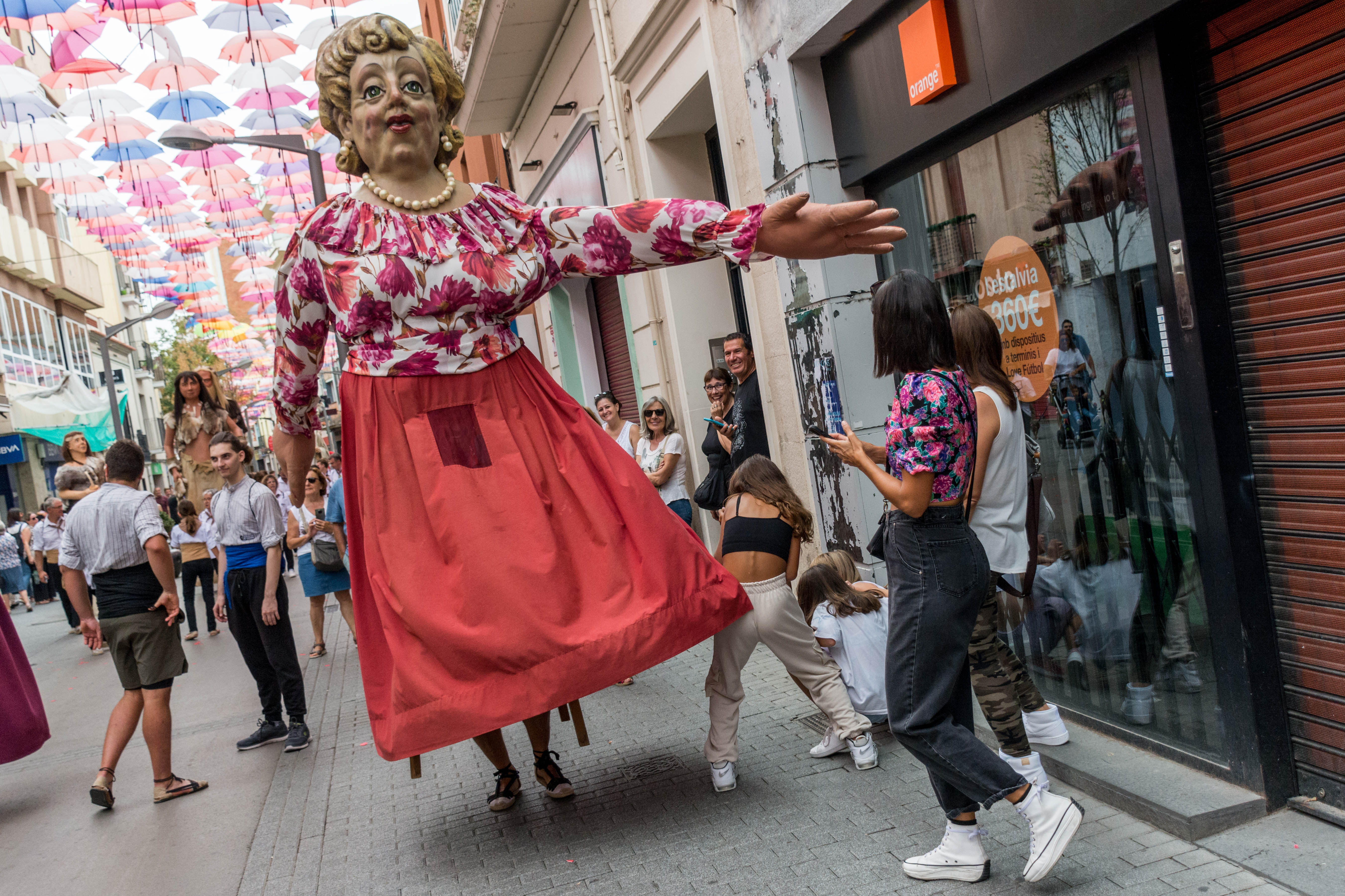 30a Trobada de Gegants durant els 'Tocs de Sant Roc' 2023. FOTO: Carmelo Jiménez