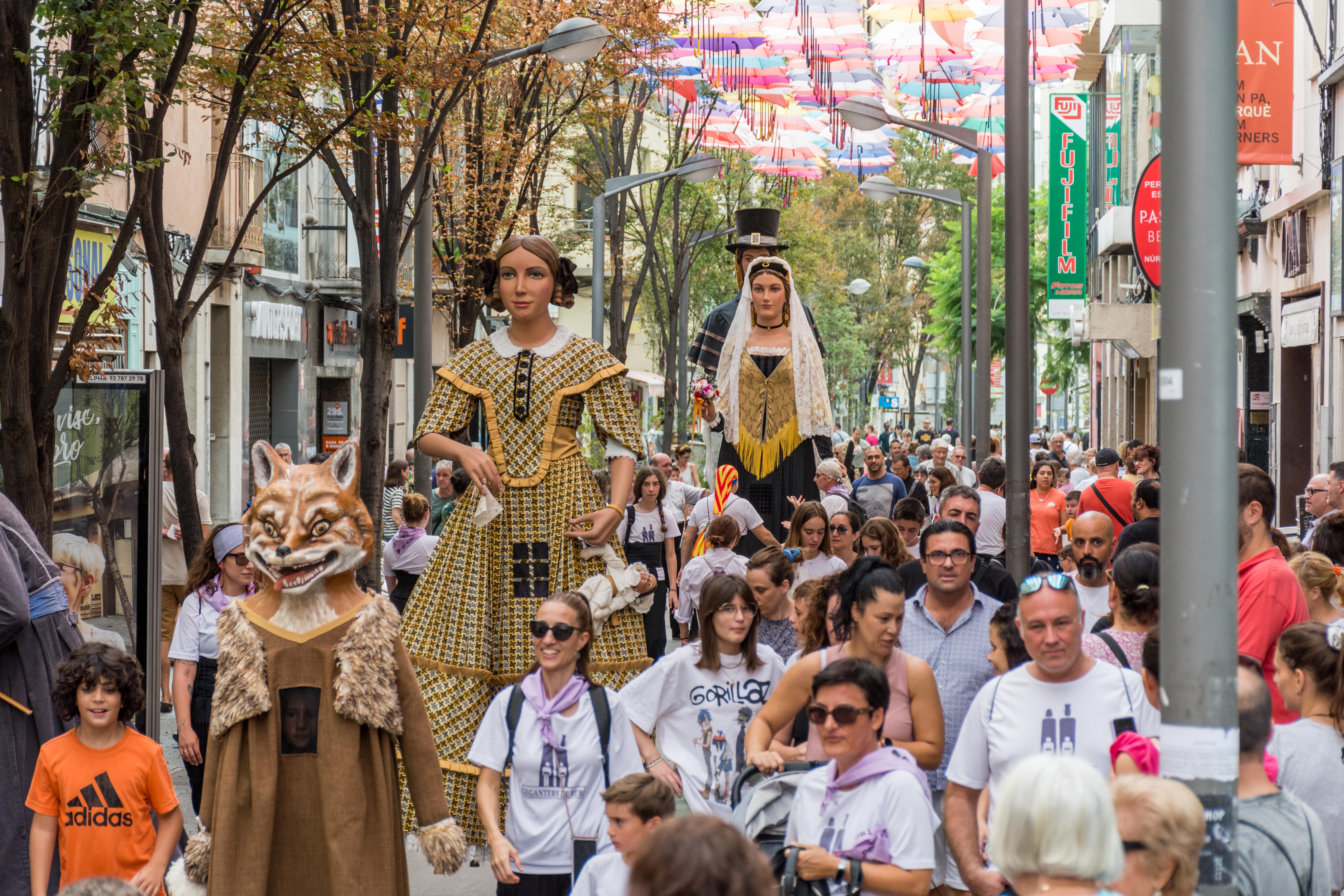 30a Trobada de Gegants durant els 'Tocs de Sant Roc' 2023. FOTO: Carmelo Jiménez