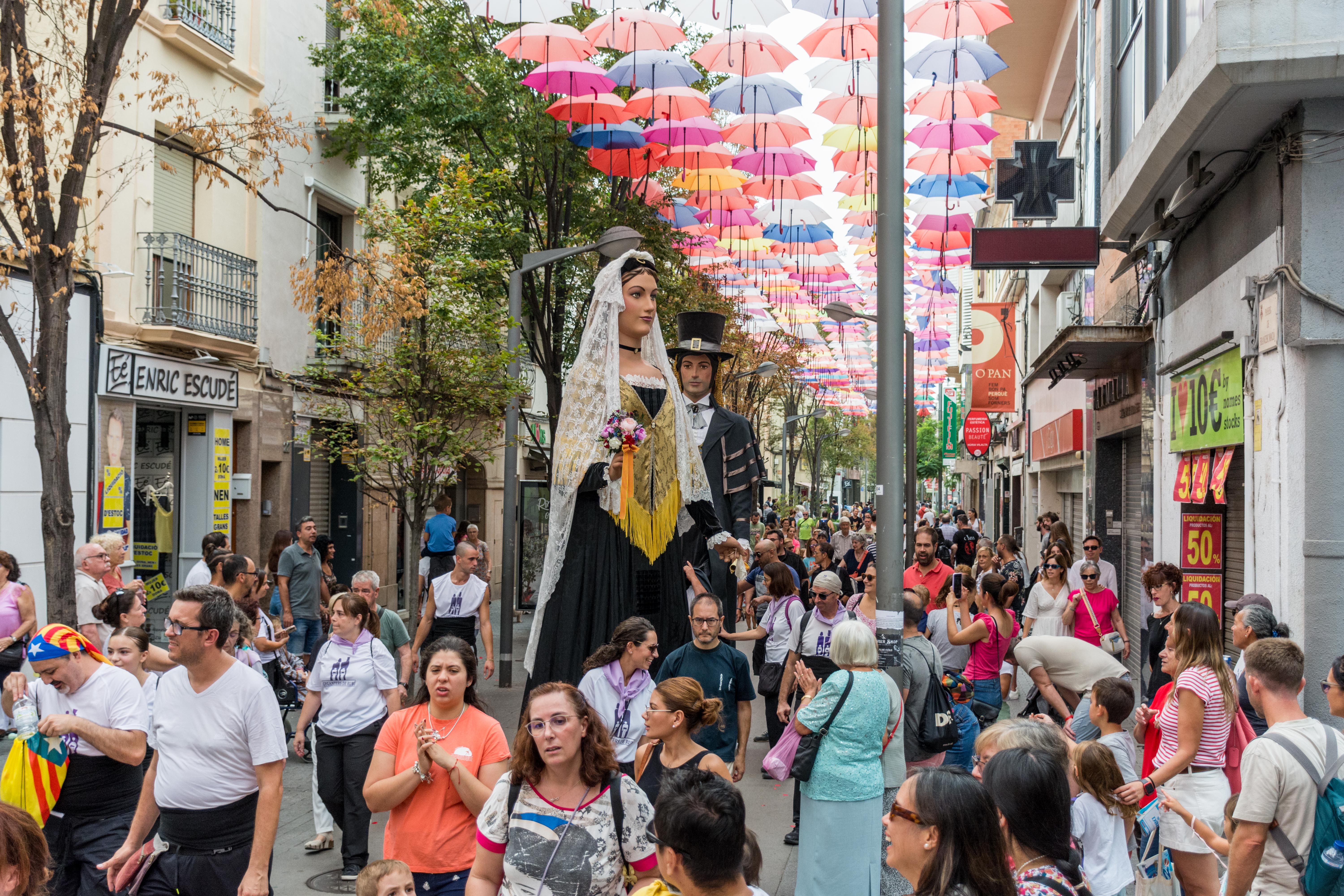 30a Trobada de Gegants durant els 'Tocs de Sant Roc' 2023. FOTO: Carmelo Jiménez